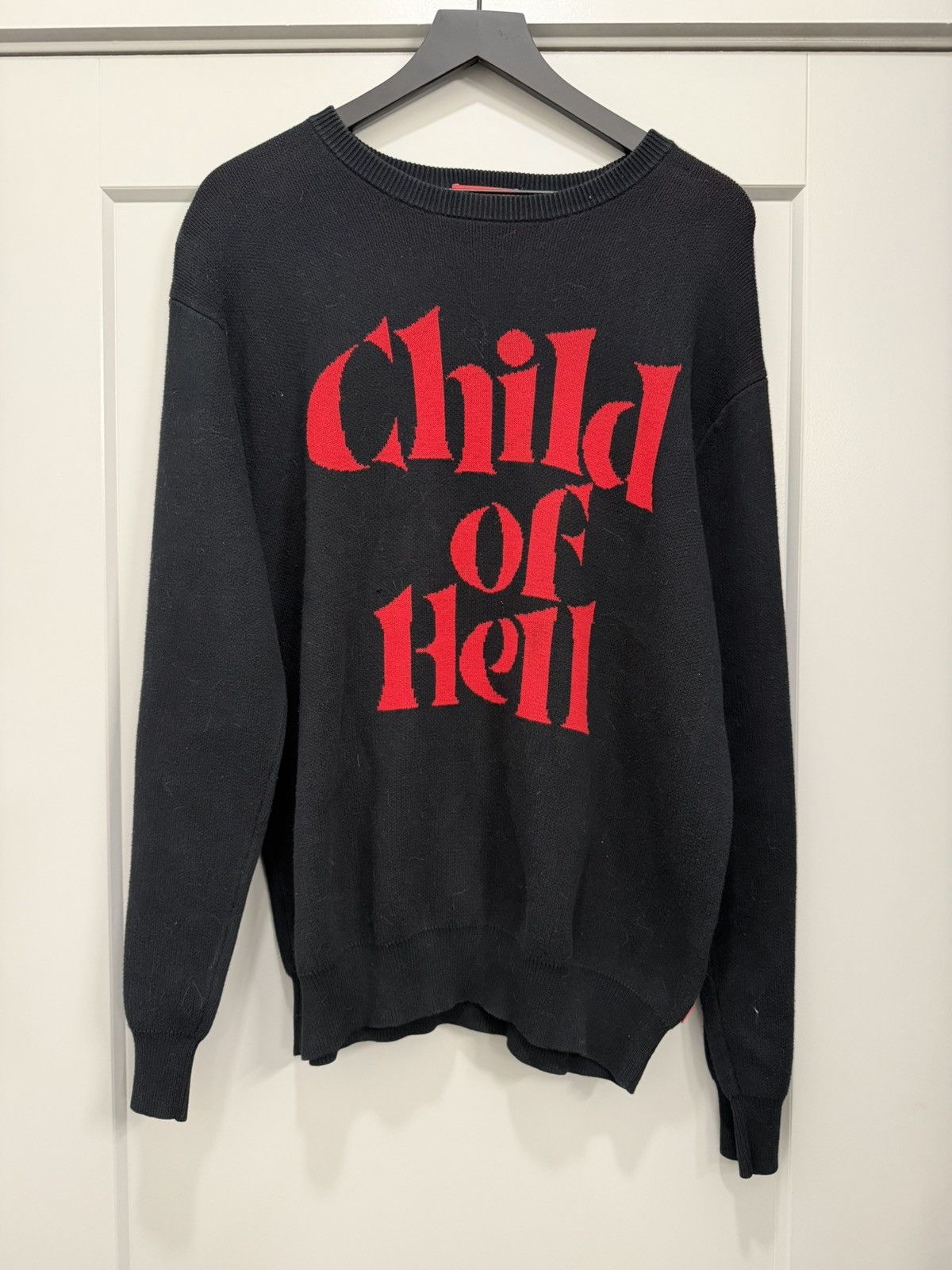 Supreme Child Of Hell Sweater | Grailed