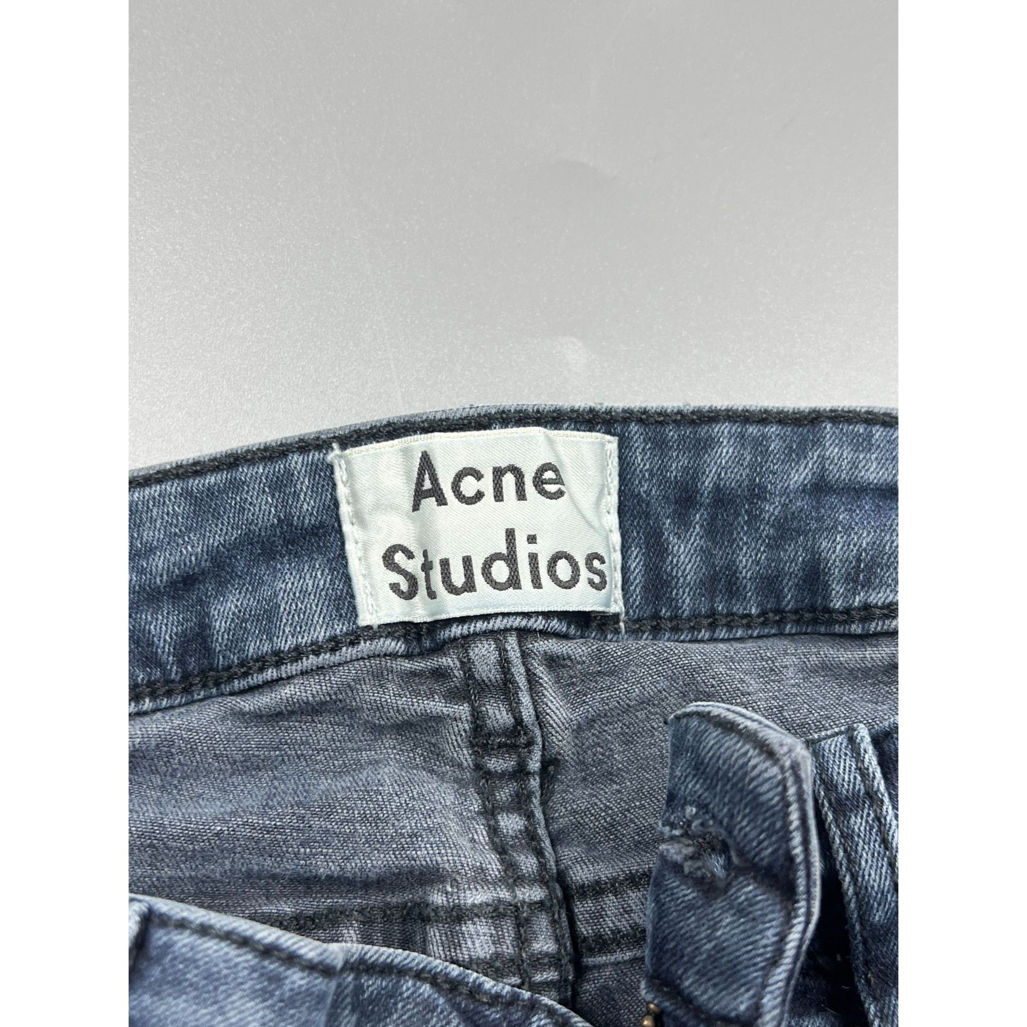 Acne Studios Acne Studios Skin 5 Deep Skinny Denim Jeans Pants (Y0843) Size 28" / US 6 / IT 42 - 8 Thumbnail