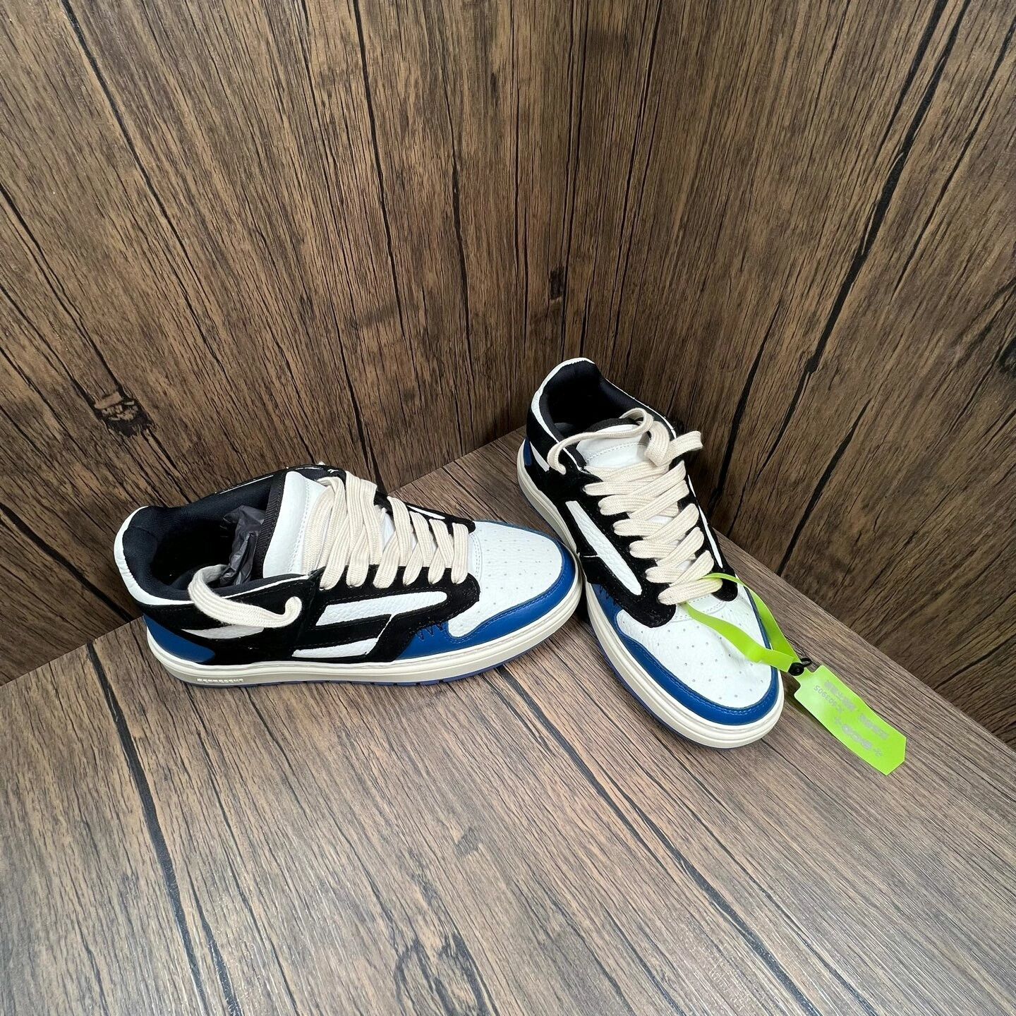 Represent Clo. Represent Black White Blue Sneakers Size US 10 / EU 43 - 1 Thumbnail
