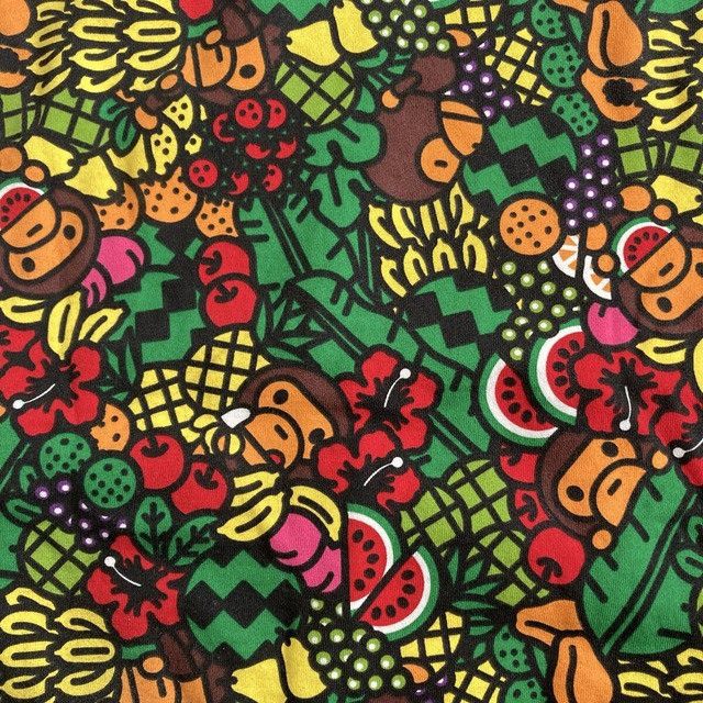 Bape BAPE Tropical Milo full zip hoodie a bathing ape NIGO Size US M / EU 48-50 / 2 - 2 Thumbnail