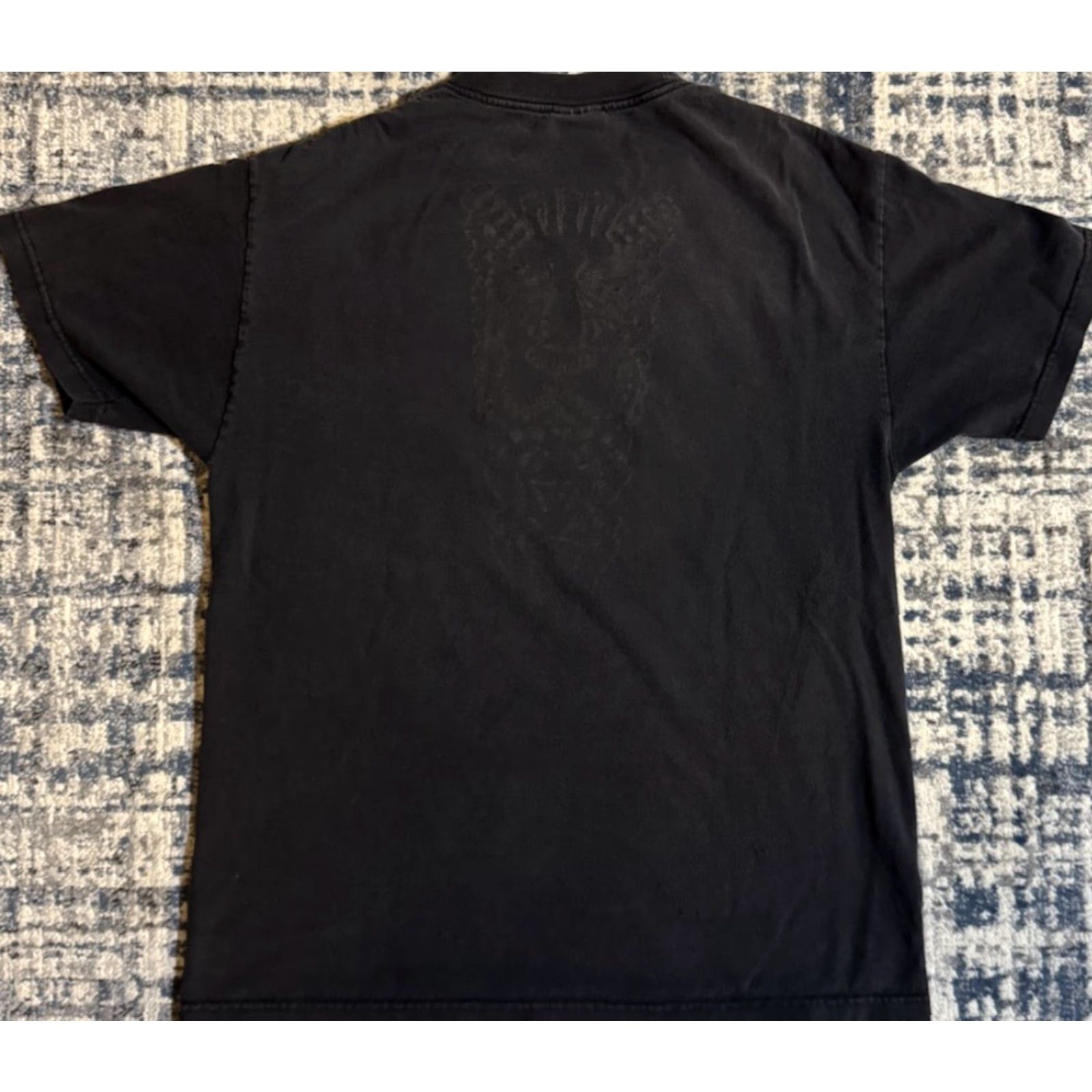 Vintage VINTAGE Murina Speedcult Detroit Skull T-Shirt XL Black Crew Neck Short Sleeve Cars Graphic Print 2000s Mens Size US XL / EU 56 / 4 - 3 Thumbnail