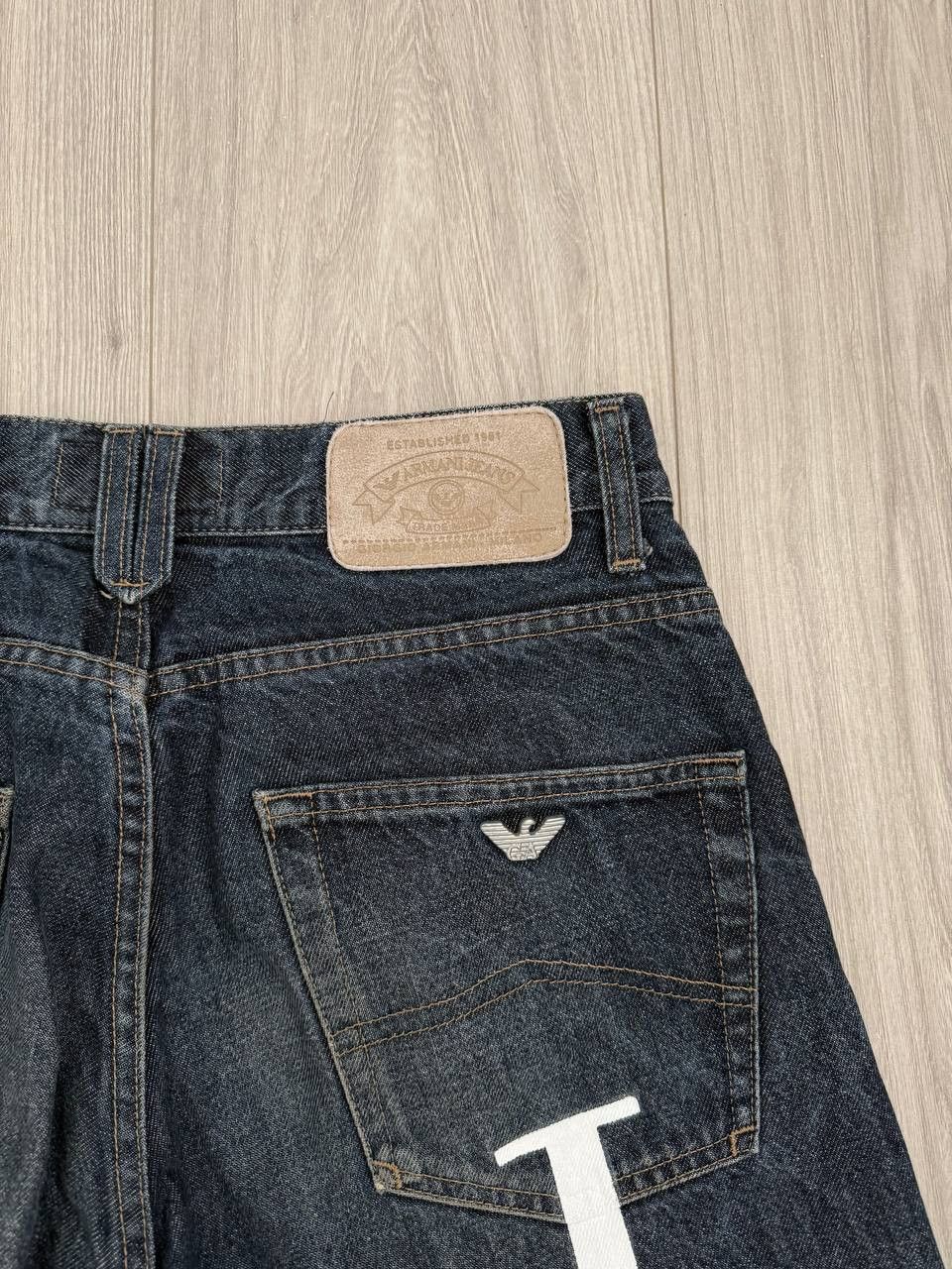 Armani Armani Jeans Big Logo Denim Jeans Size US 30 / EU 46 - 5 Thumbnail
