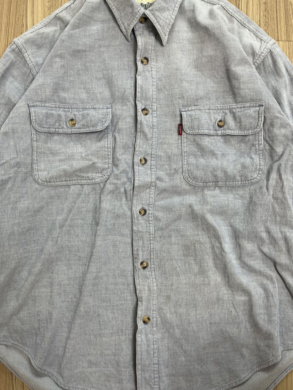 Levi's Vintage Levi’s Corduroy Long Sleeve Shirt Size US M / EU 48-50 / 2 - 6 Thumbnail