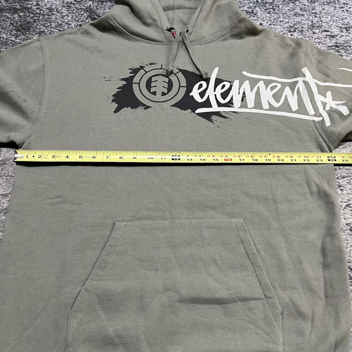 Element Vintage Y2K Elements Skateboards Grunge Spellout Hoodie Size US L / EU 52-54 / 3 - 6 Thumbnail