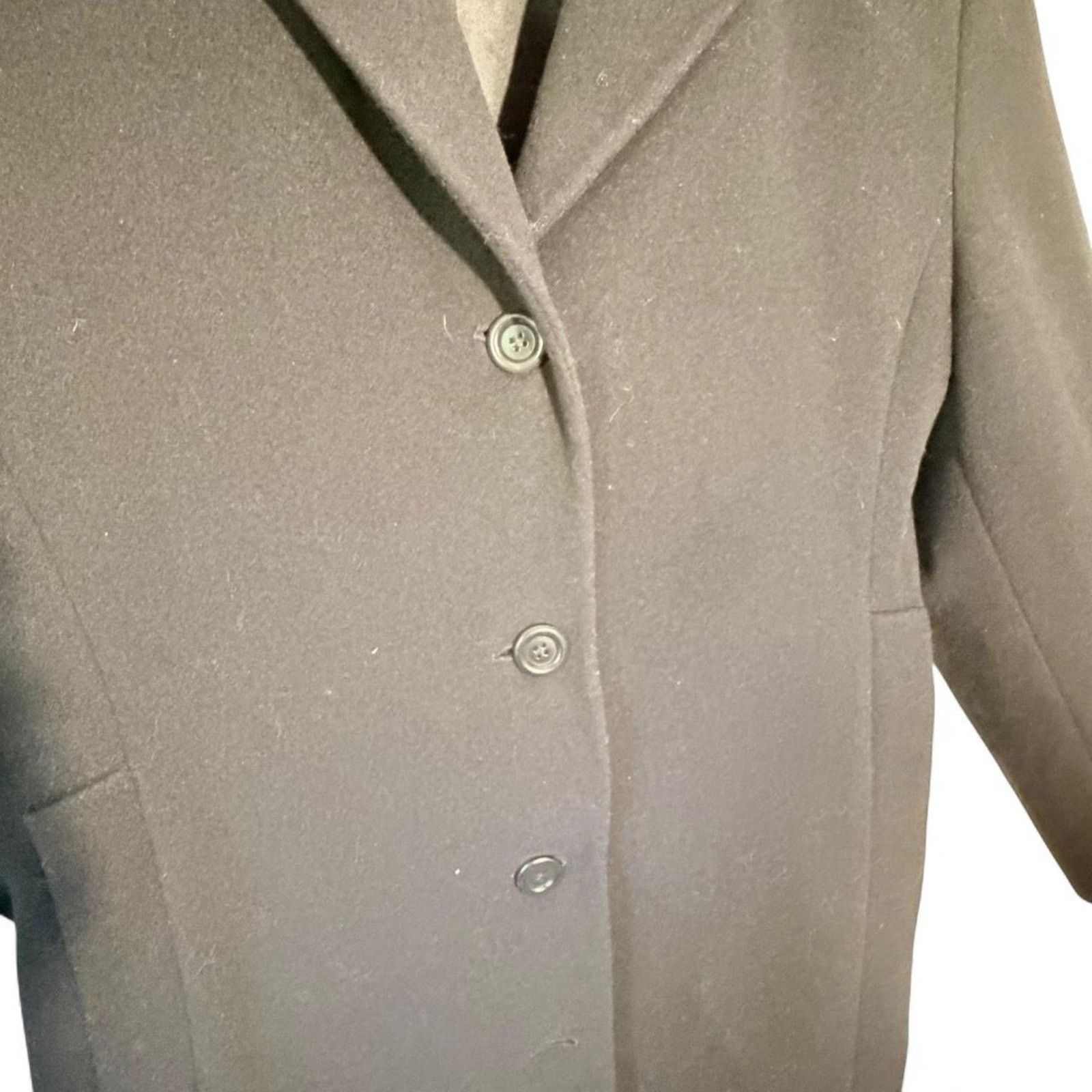 L.L. Bean Vintage L.L. Bean wool cashmere peacoat 16p petite Size XXL / US 16-18 / IT 52-54 - 2 Thumbnail