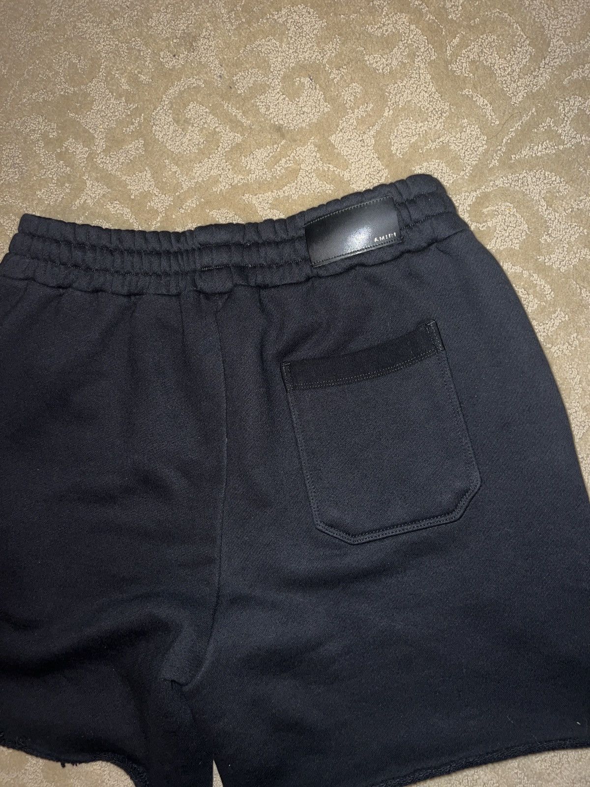Amiri MA Core Logo Drawstring Short Black SZ Large Size US 32 / EU 48 - 6 Thumbnail