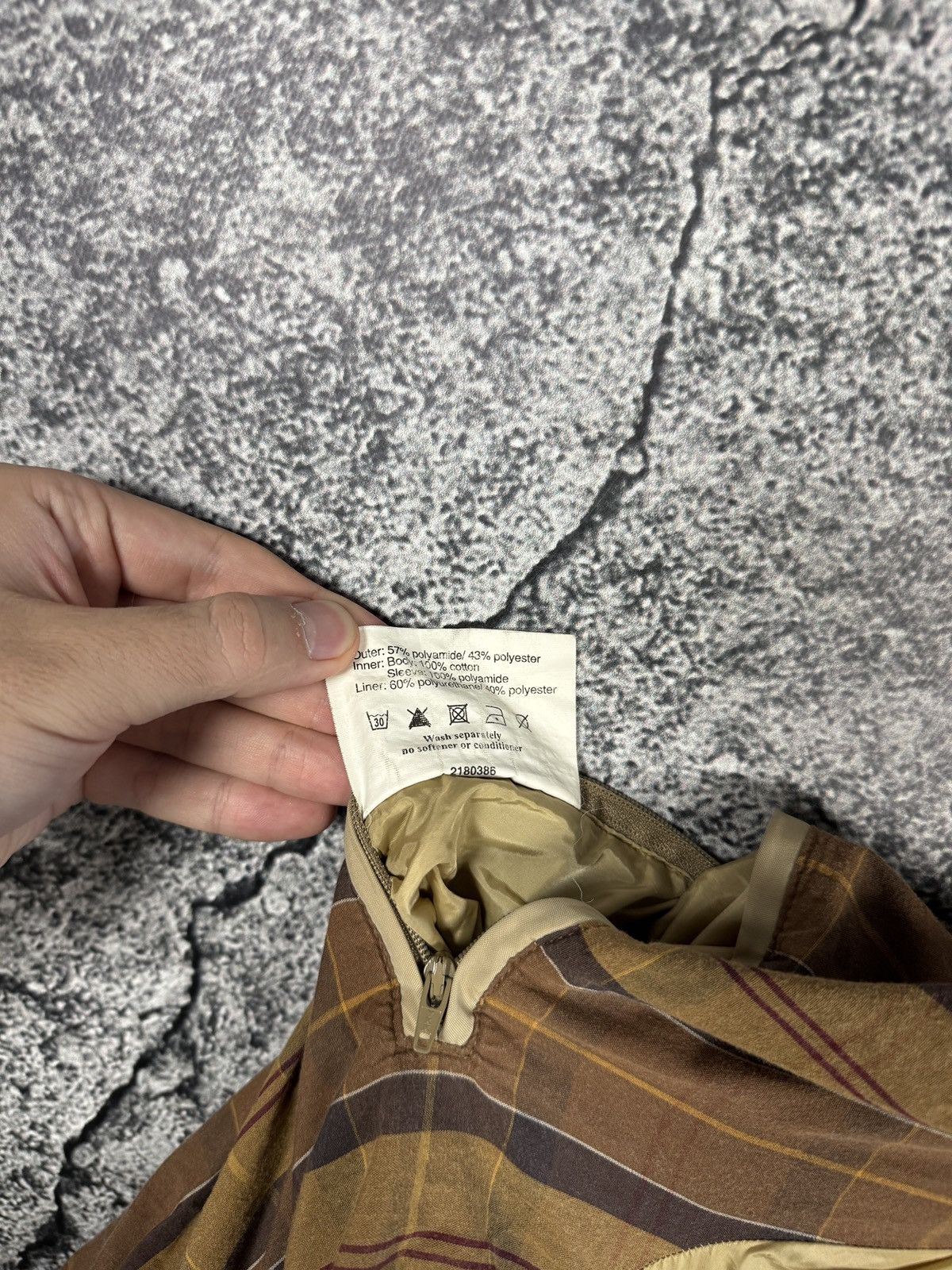 Barbour Barbour Lightweight Mettalic Flyer Beige Jacket Military XXL Size US XXL / EU 58 / 5 - 13 Thumbnail
