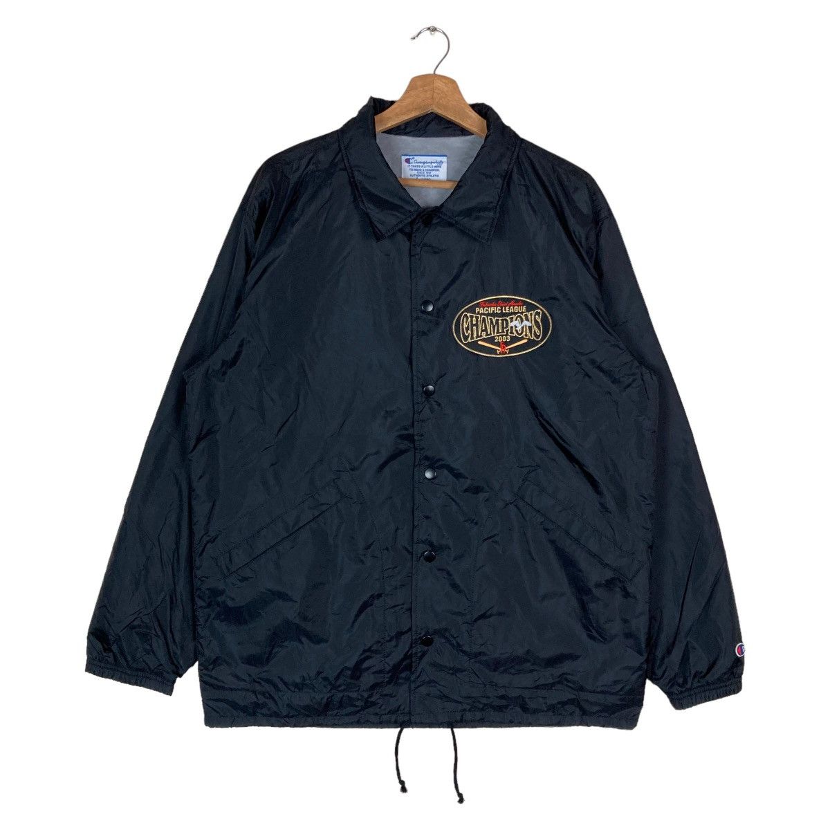 Champion Vintage Champion Pacific League Snap Button Jacket Size US L / EU 52-54 / 3 - 2 Thumbnail