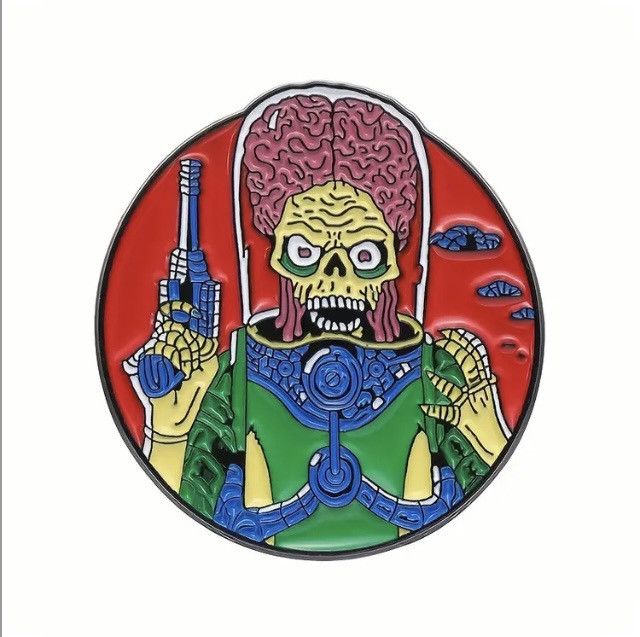 Other Mars Attacks Movie Enamel Pin Size ONE SIZE - 1 Thumbnail