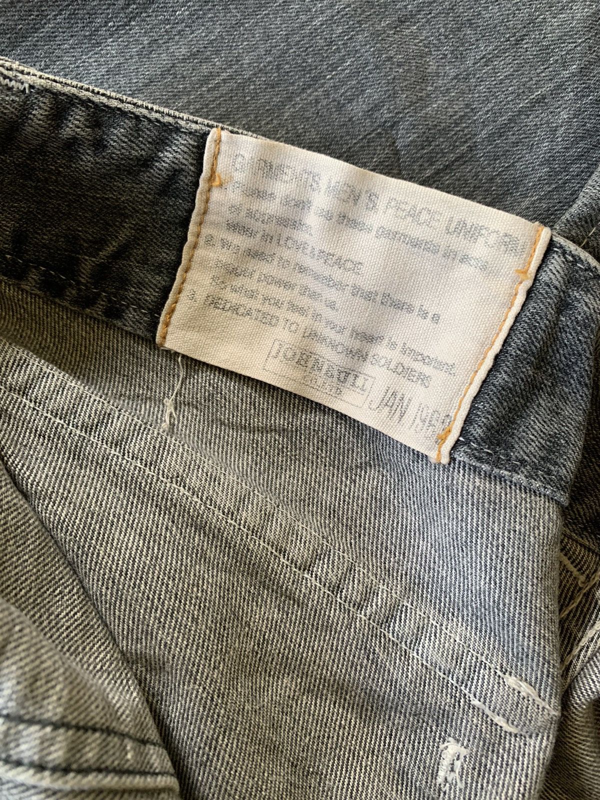 Johnbull Vintage Johnbull 1963 Fatigue Jeans Pants Size US 33 - 4 Thumbnail