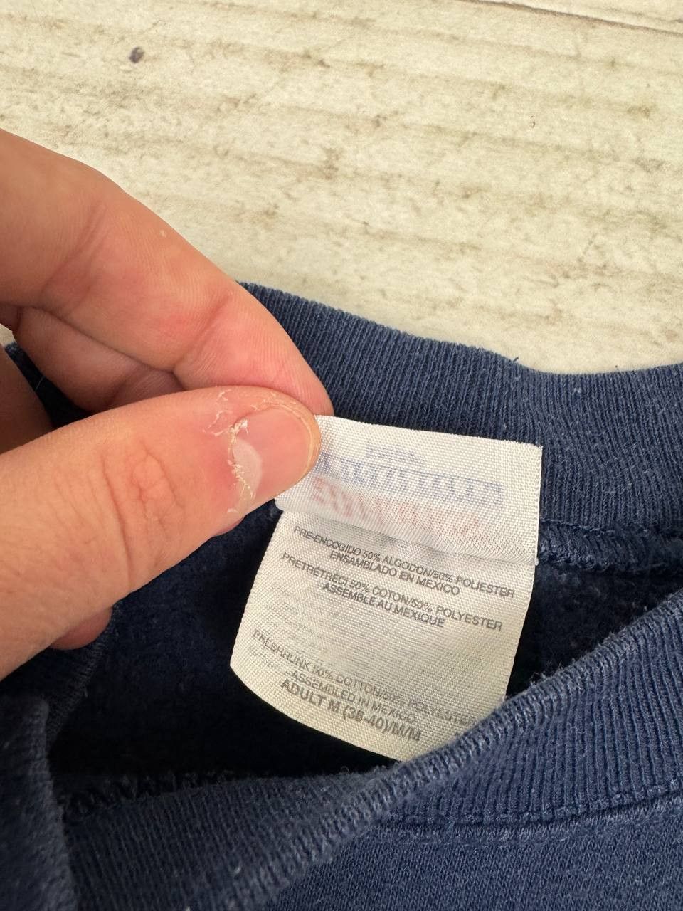 Hanes Vintage North Carolina Tar Heels Sweatshirt 90s Hanes Size US M / EU 48-50 / 2 - 9 Thumbnail