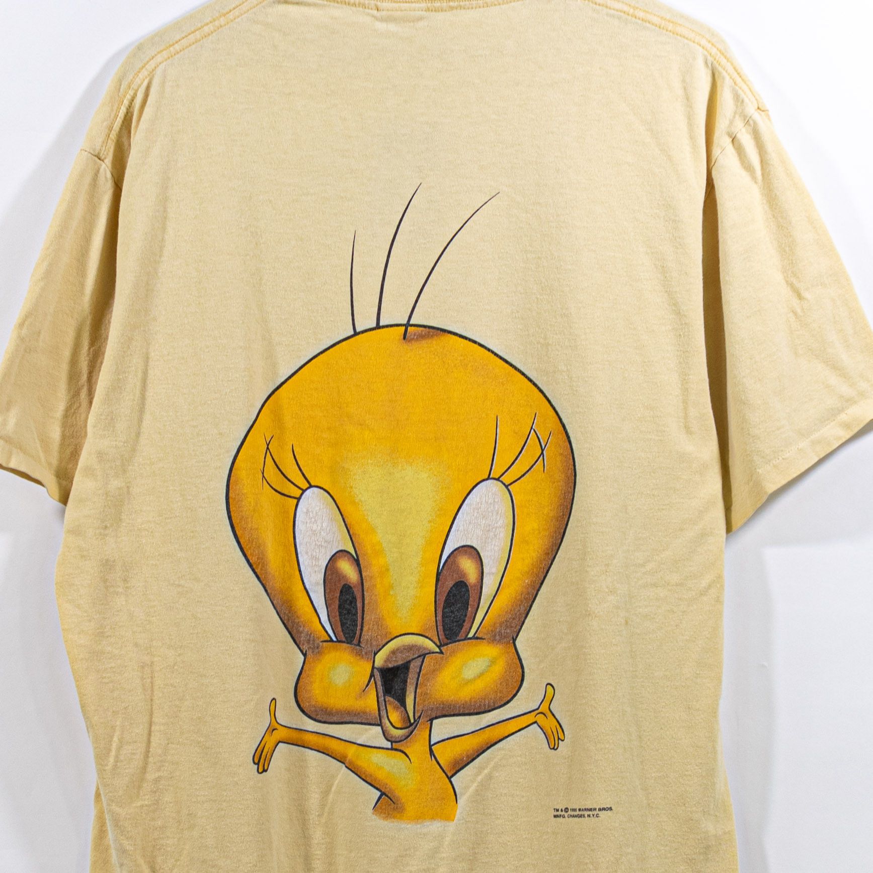 Looney Tunes Tweety Wear Tweety Bird T-Shirt VTG 90s Cartoon