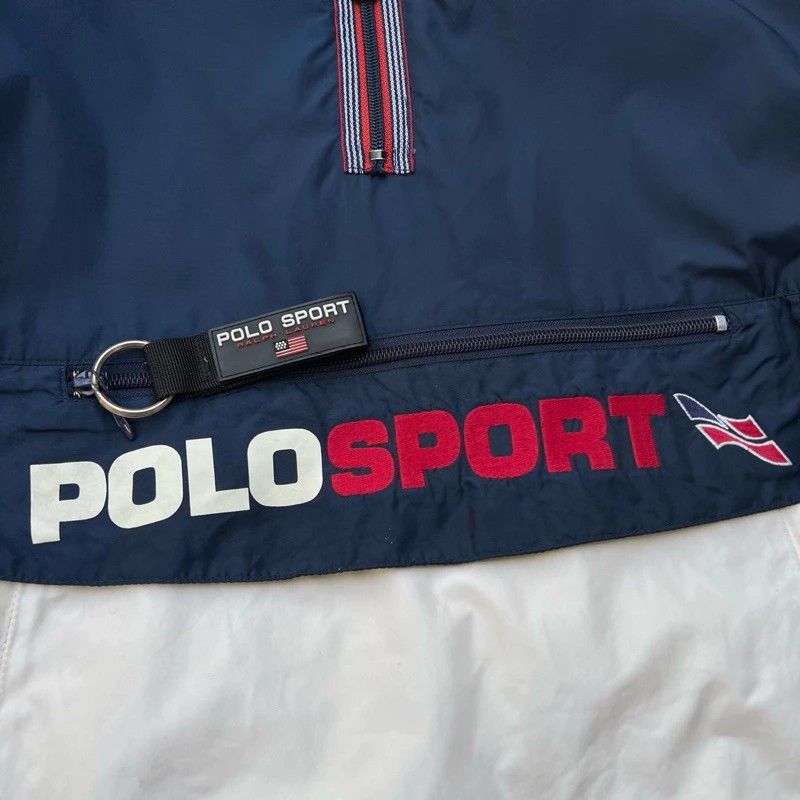 Ralph Lauren Sport POLO SPORT RALPH LAUREN VINTAGE ANORAK JACKET Size US L / EU 52-54 / 3 - 7 Thumbnail
