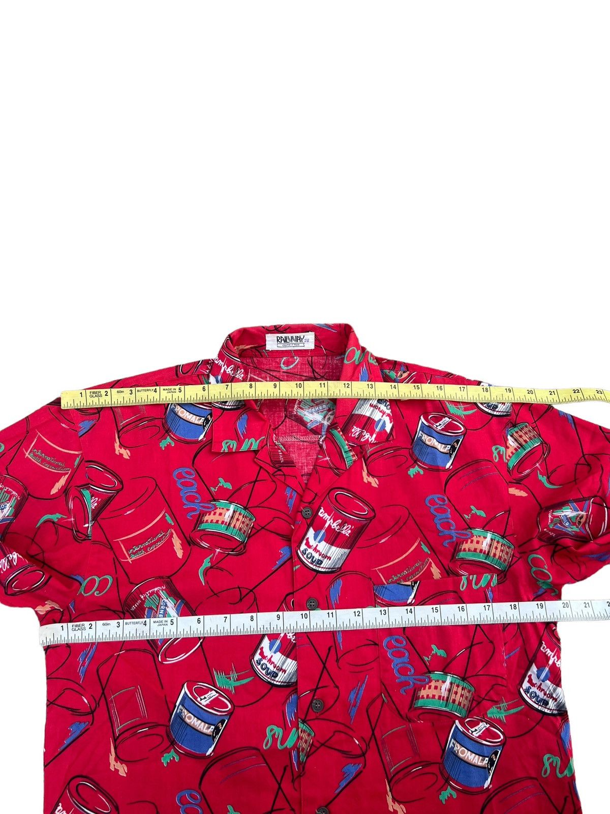 Japanese Brand Vintage Japanese Hawaiian Shirt Railway Outfitter Soup Can Size US S / EU 44-46 / 1 - 3 Thumbnail