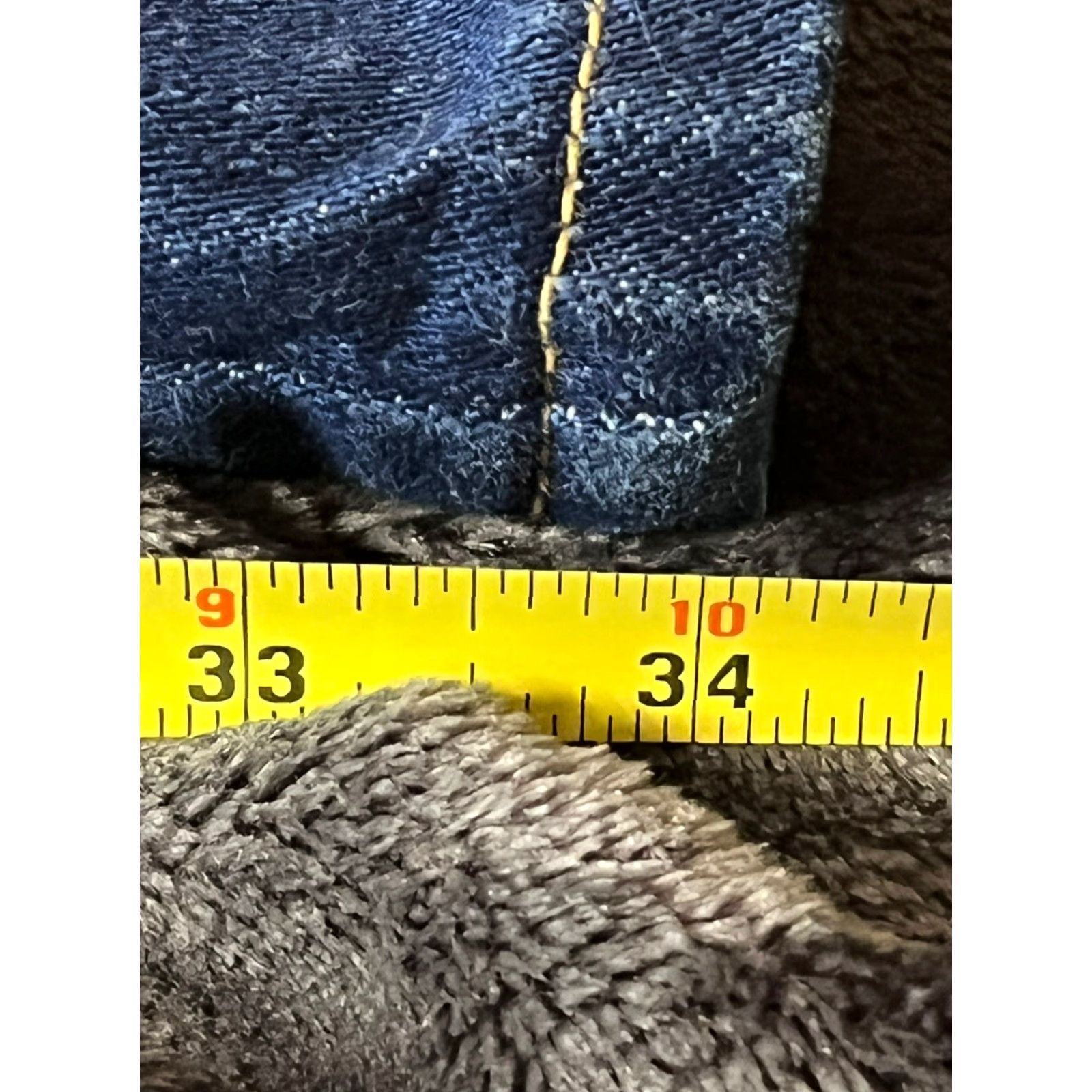 Wrangler VINTAGE Wrangler Jeans Juniors Size 11 x 34 High Rise Blue Embroidered Pockets 80s Womens Size 32" / US 10 / IT 46 - 6 Thumbnail