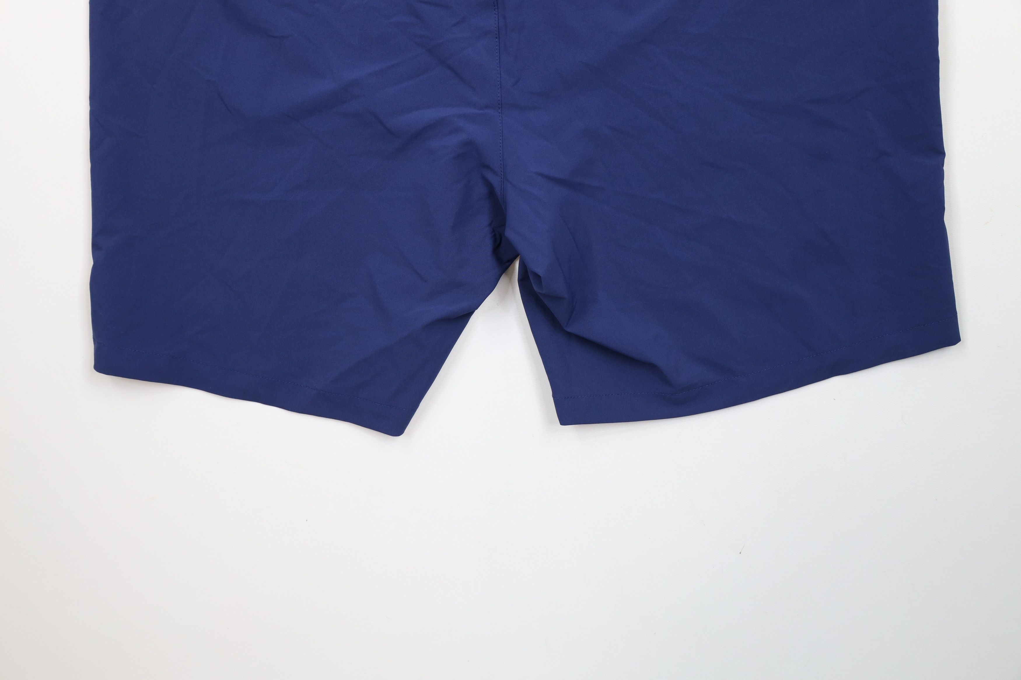 Ralph Lauren × Vintage Ralph Lauren Flat Front Tech Golfing Golf Chino Shorts Blue Size US 42 / EU 58 - 12 Thumbnail