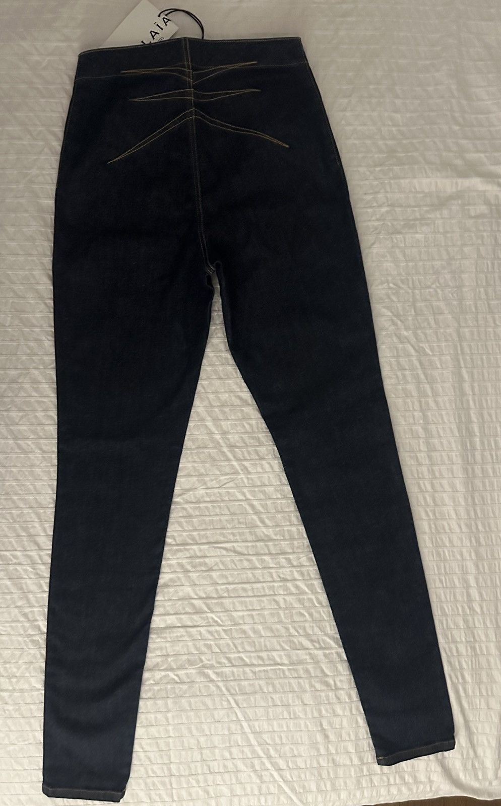 Alaia ALAIA JEANS - High Rise Skinny Leg Jeans - Bergdorf Goodman Size 28" / US 6 / IT 42 - 3 Thumbnail
