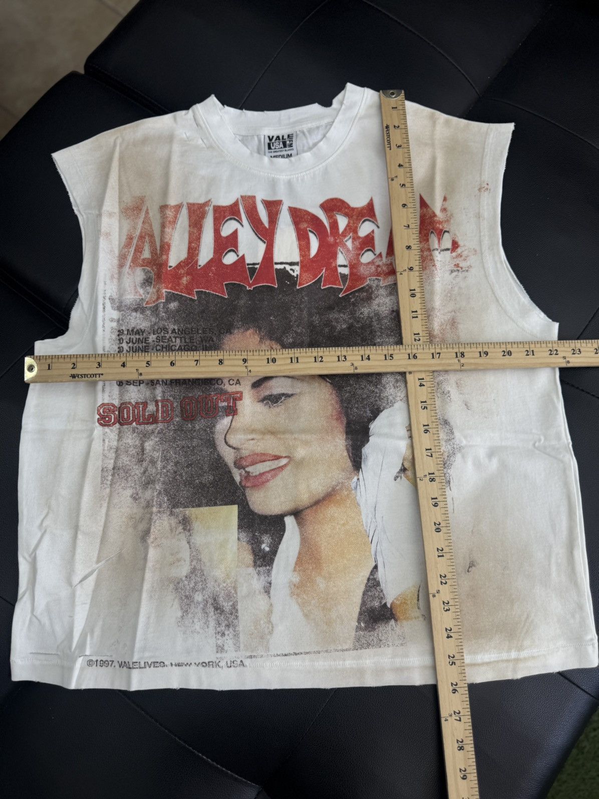 Vale Valley Sleeveless Tanktop LA Muscle Tee (Medium) NEW Size US M / EU 48-50 / 2 - 9 Thumbnail