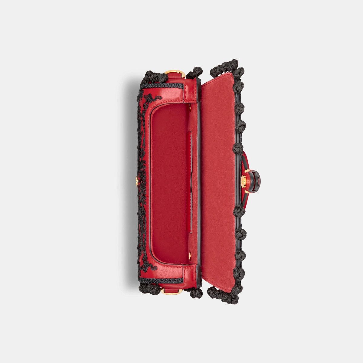 Dior o1bcso1str1124 Size: OS / East-West Bag in Red/Black Size ONE SIZE - 3 Thumbnail