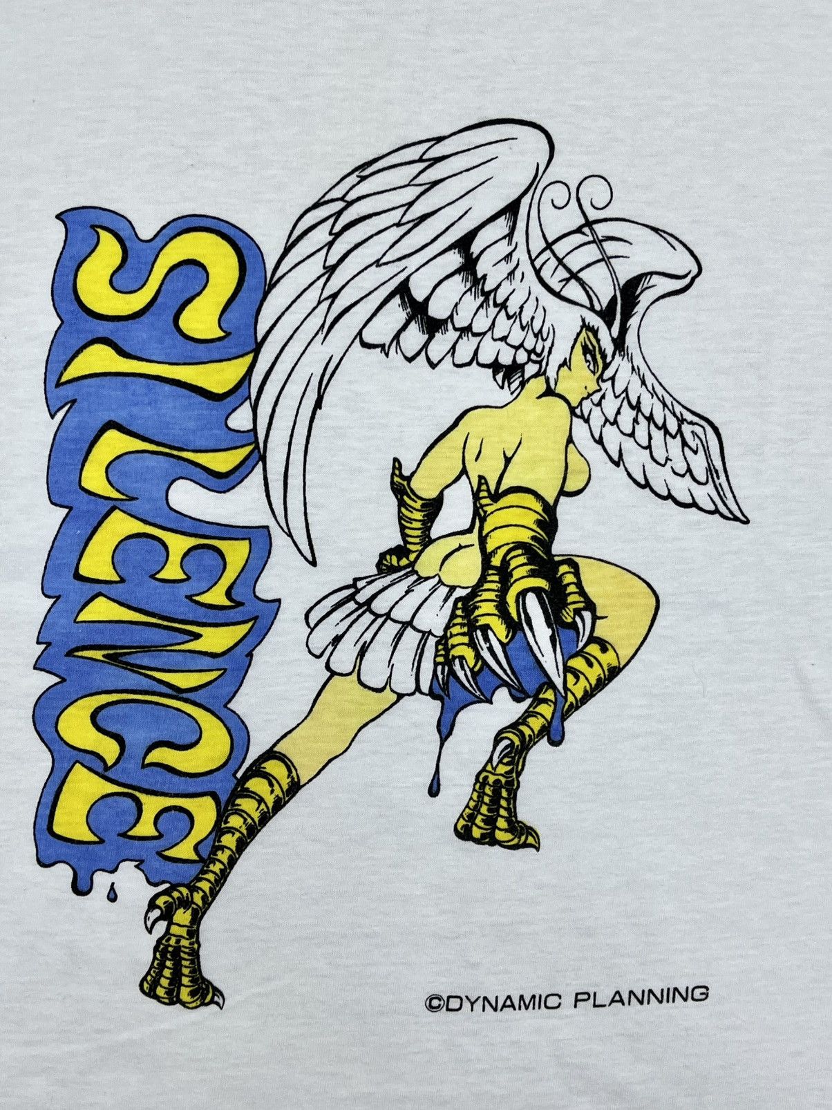 Anime VINTAGE DEVILMAN SILENCE ANIME TEE Size US L / EU 52-54 / 3 - 2 Thumbnail