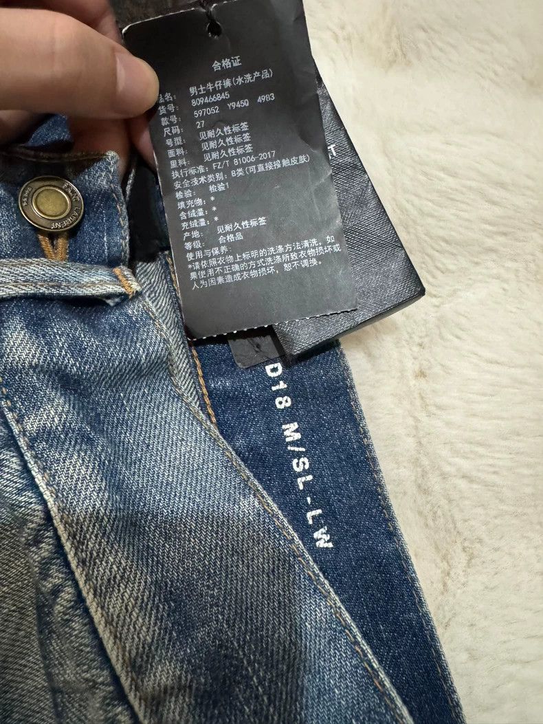 Saint Laurent Paris Saint Laurent Paris Slim Worn Jeans 2505-Nextarrow Size US 27 - 2 Thumbnail