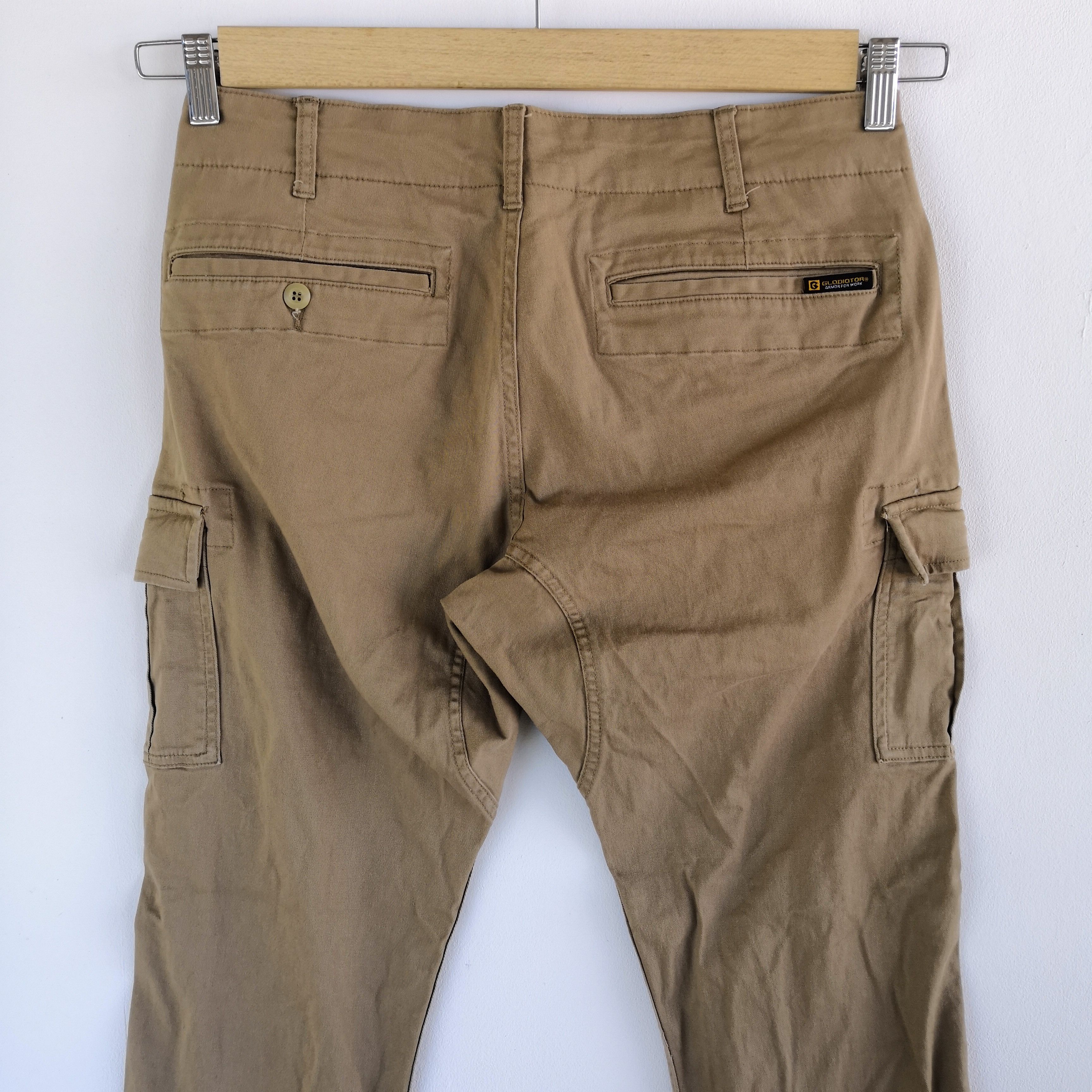 Japanese Brand Gladiator Cargo Pants Japanese Utility Multipocket Trousers Size US 30 / EU 46 - 4 Thumbnail