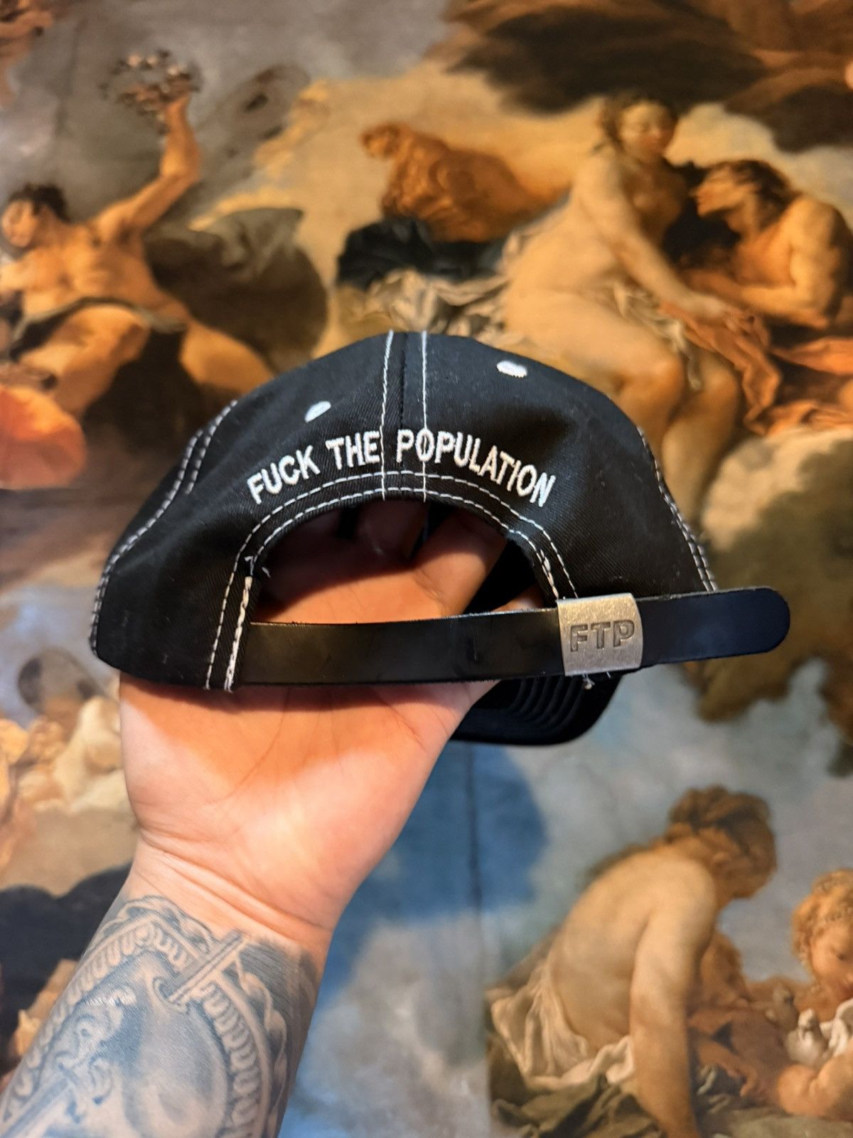 Fuck The Population FTP 6 Panel Hat 2022 Size ONE SIZE - 2 Thumbnail