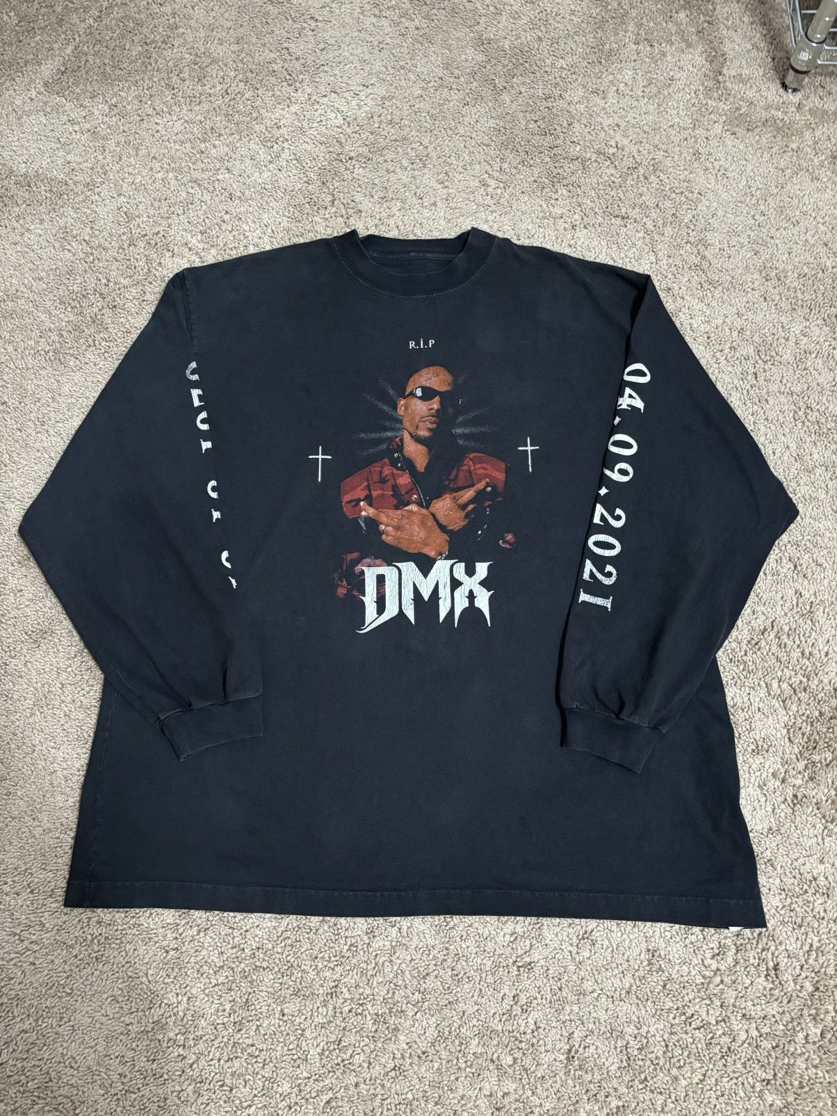 Balenciaga × Designer × Kanye West Balenciaga Yeezy DMX Tribute Long Sleeve  | Grailed