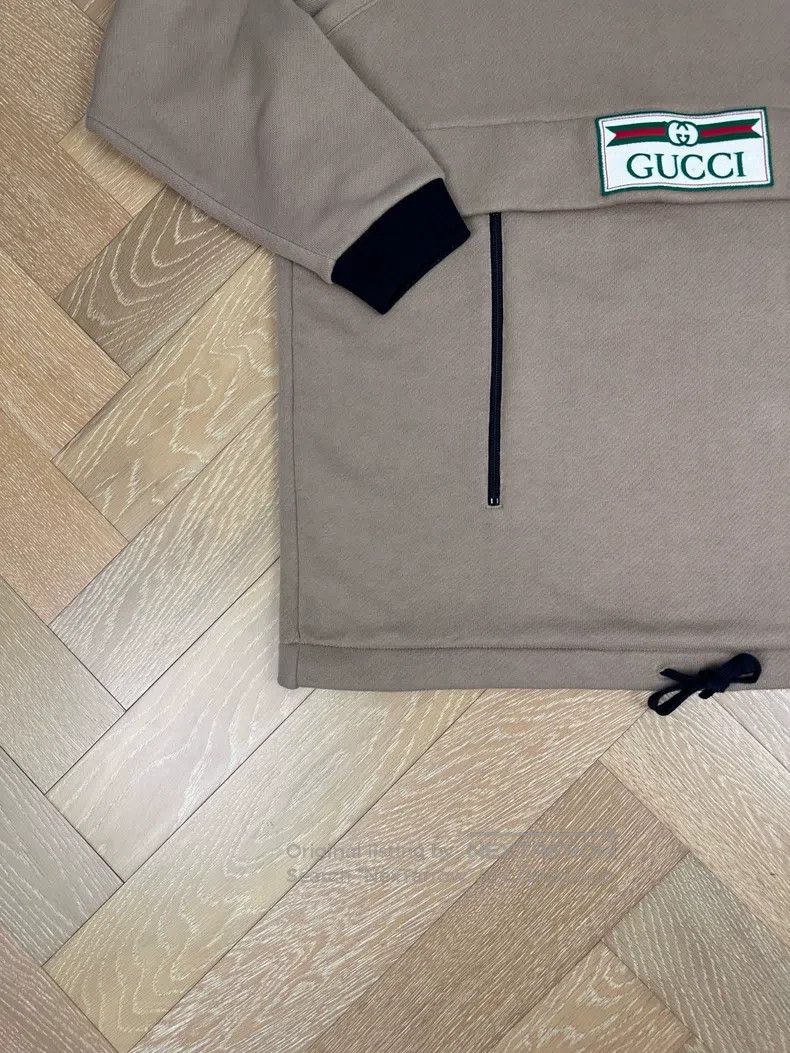 Gucci Gucci Logo retro logo long-sleeved round-neck pullover swe Size US S / EU 44-46 / 1 - 4 Thumbnail
