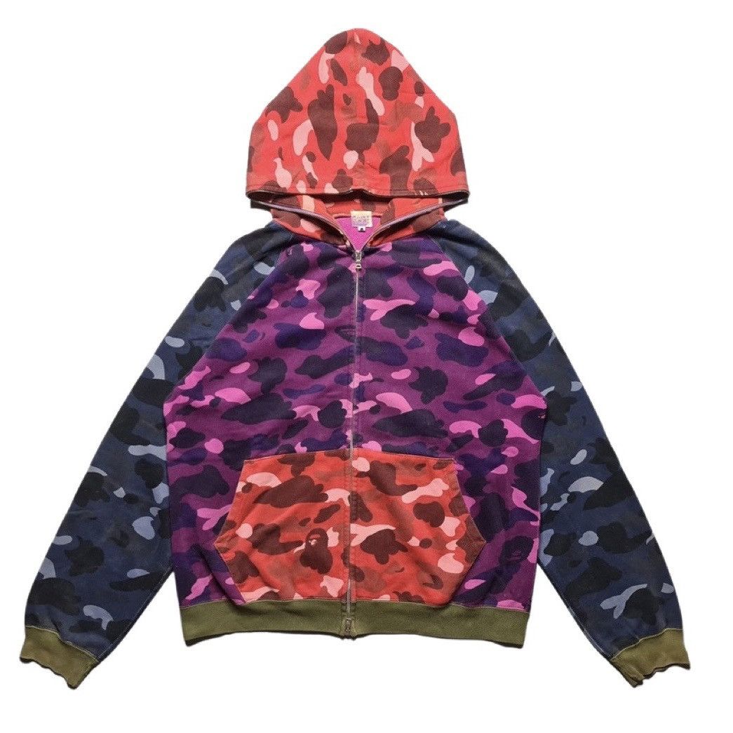 Bape Bape 2005 OG Crazy Camo Full Zip Hoodie Size US L / EU 52-54 / 3 - 1 Thumbnail