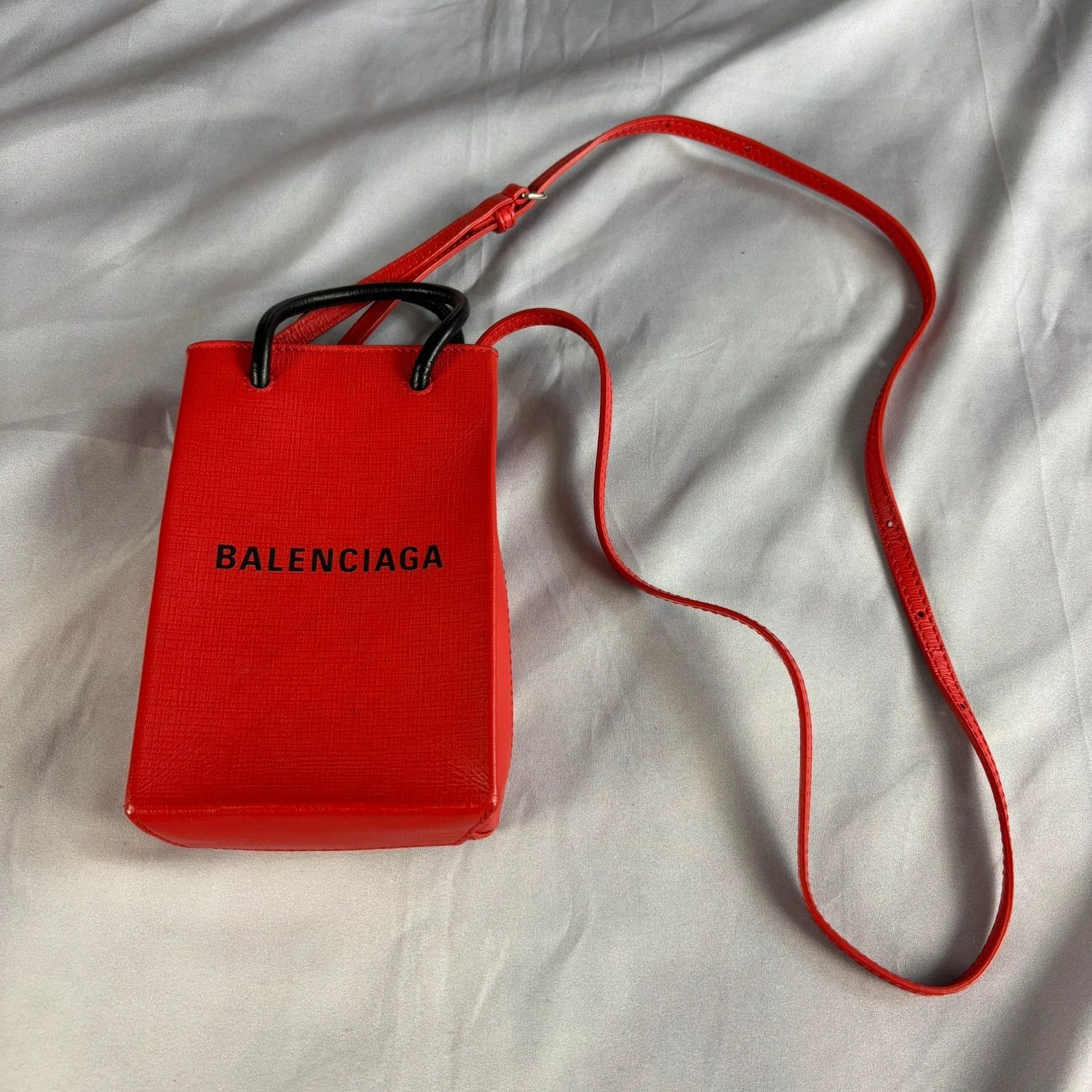 Balenciaga Balenciaga leather small bag phone pouch Size ONE SIZE - 1 Thumbnail