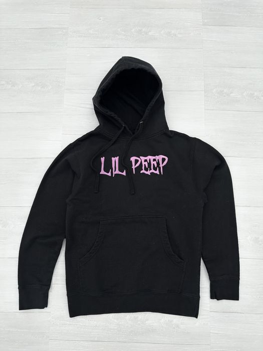 Lil peep black on sale hoodie