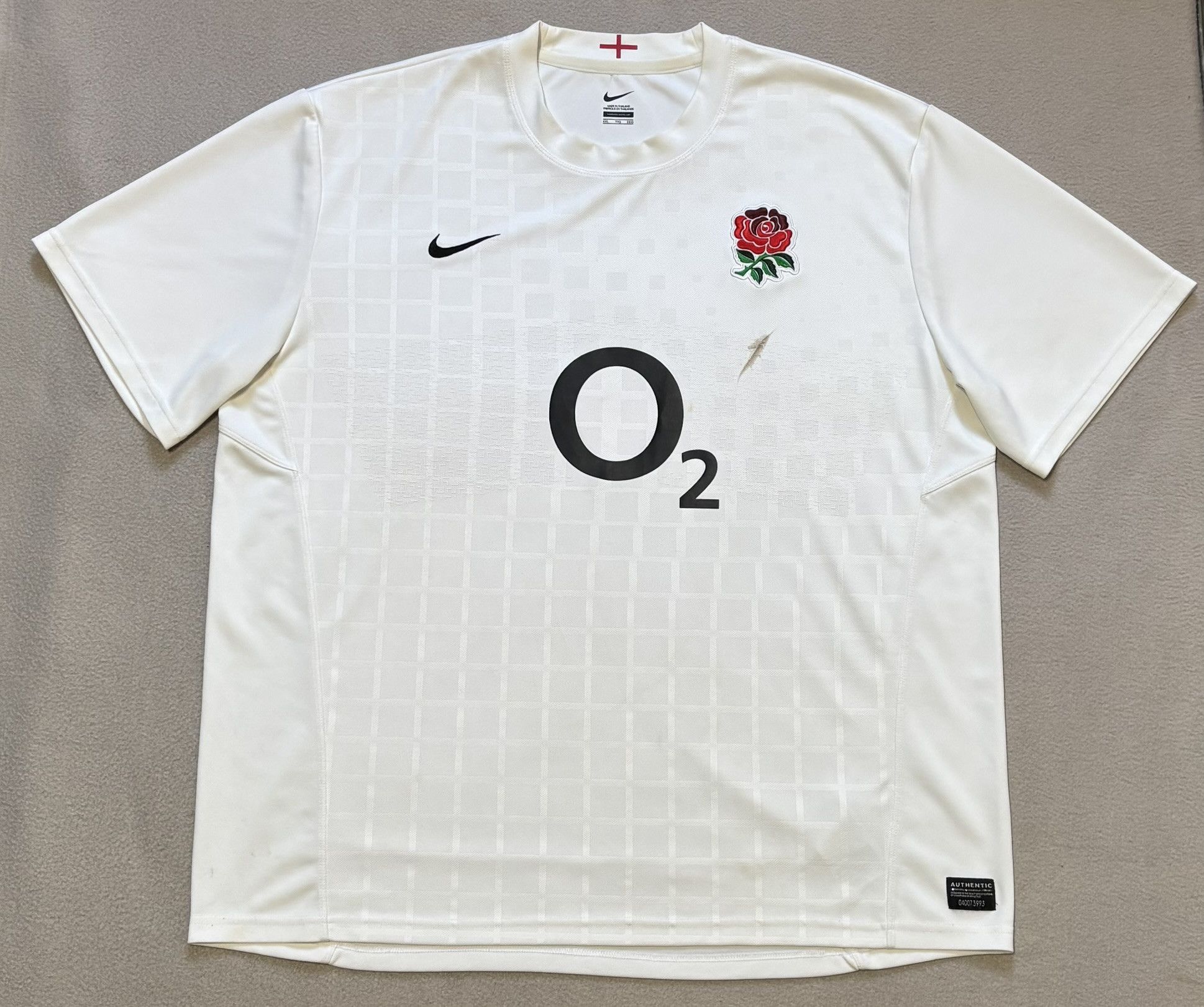 Nike England Rugby 2011/2012 Nike T-shirt size XXL Size US XXL / EU 58 / 5 - 5 Thumbnail