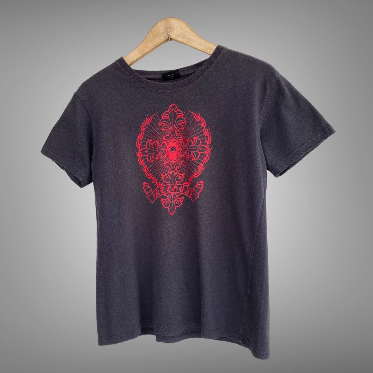 Japanese Brand Japanese "Destroy Integral" Chrome Heart Style Tee Size US M / EU 48-50 / 2 - 6 Thumbnail
