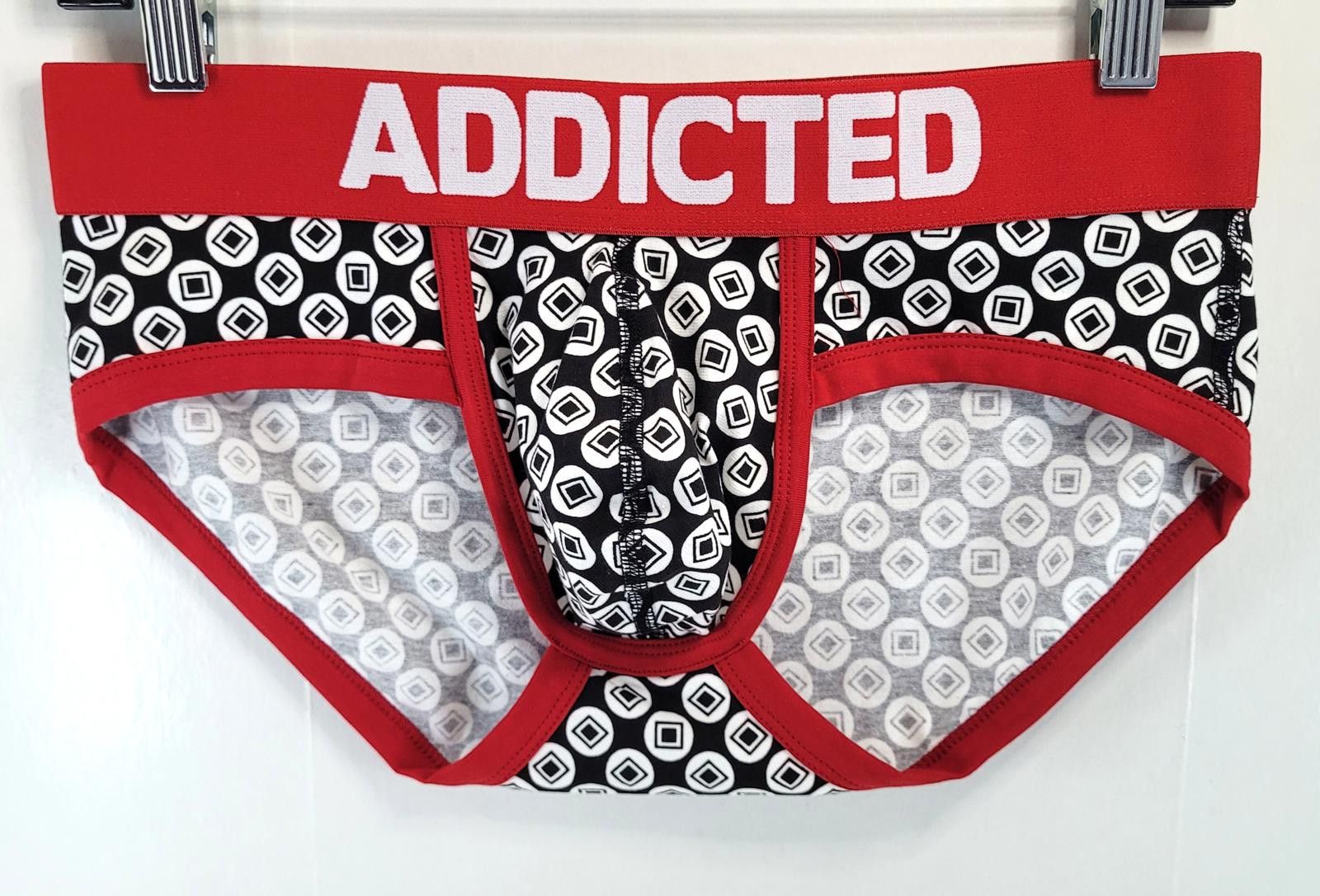 Other ADDICTED Men’s S / 30 Geometric Brief Red & Black - NEW Size 30 - 1 Thumbnail
