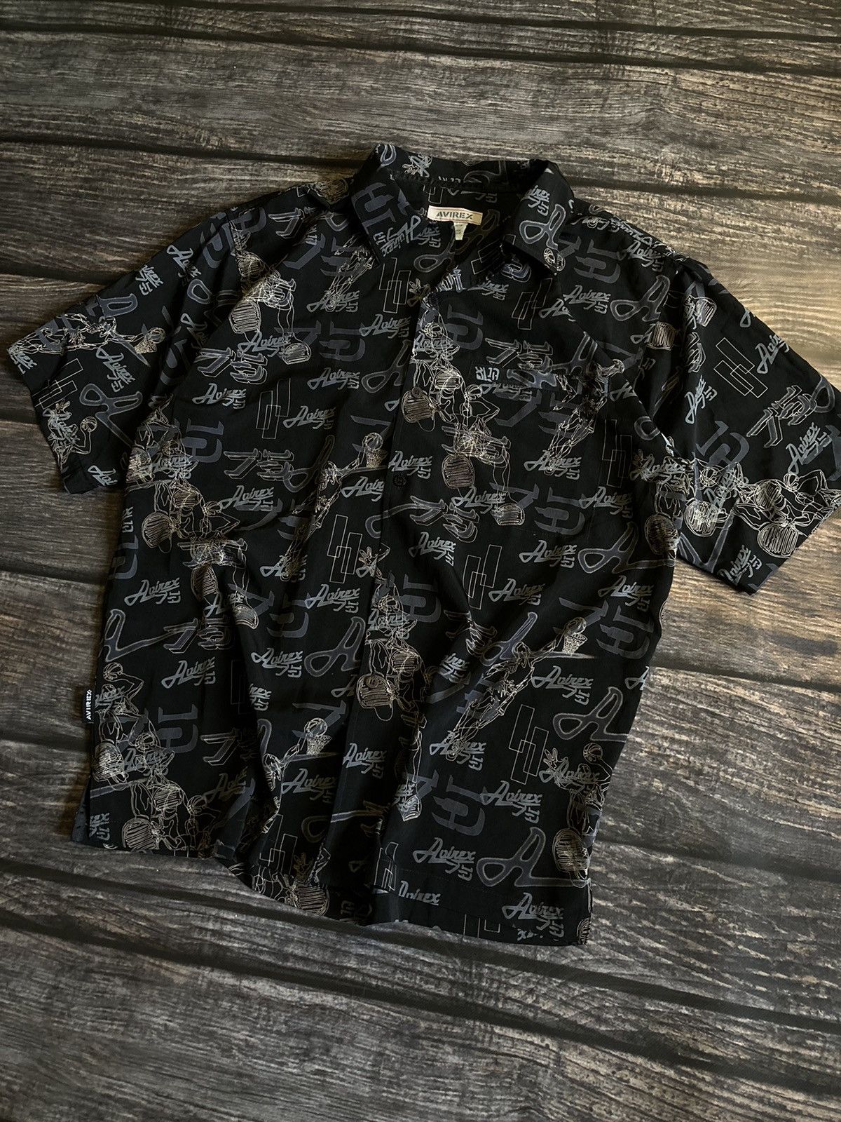 Avirex × Vintage 🔥Avirex monogram shirt Size US L / EU 52-54 / 3 - 1 Thumbnail