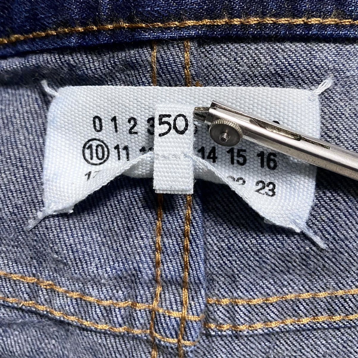 Maison Margiela Maison Martin Margiela ‘14 Main 10 Line Navy Slim Jean Denim Size US 34 / EU 50 - 16 Thumbnail