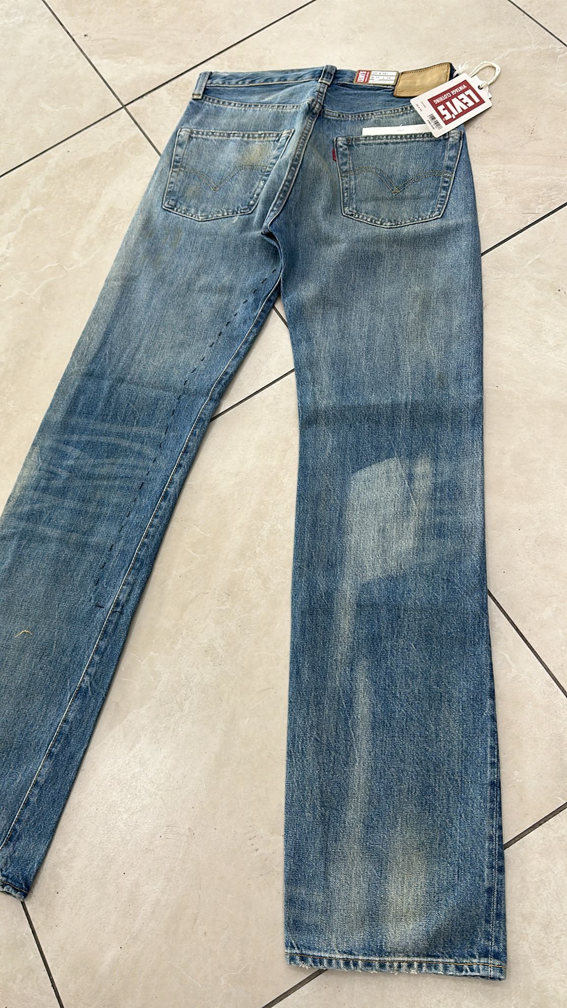 Levi's Vintage Clothing LVC Levi's Vintage Clothing 1947 501XX BigE Selvedge Jeans Size US 30 / EU 46 - 5 Thumbnail