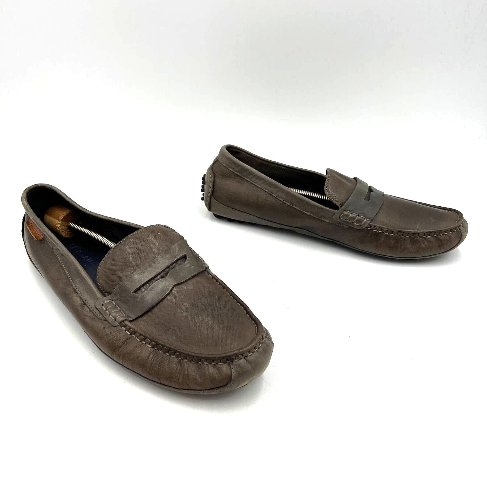 Cole Haan Cole Haan Coburn Penny Driver II Mocks Leather Loafers Size US 11 / EU 44 - 1 Thumbnail