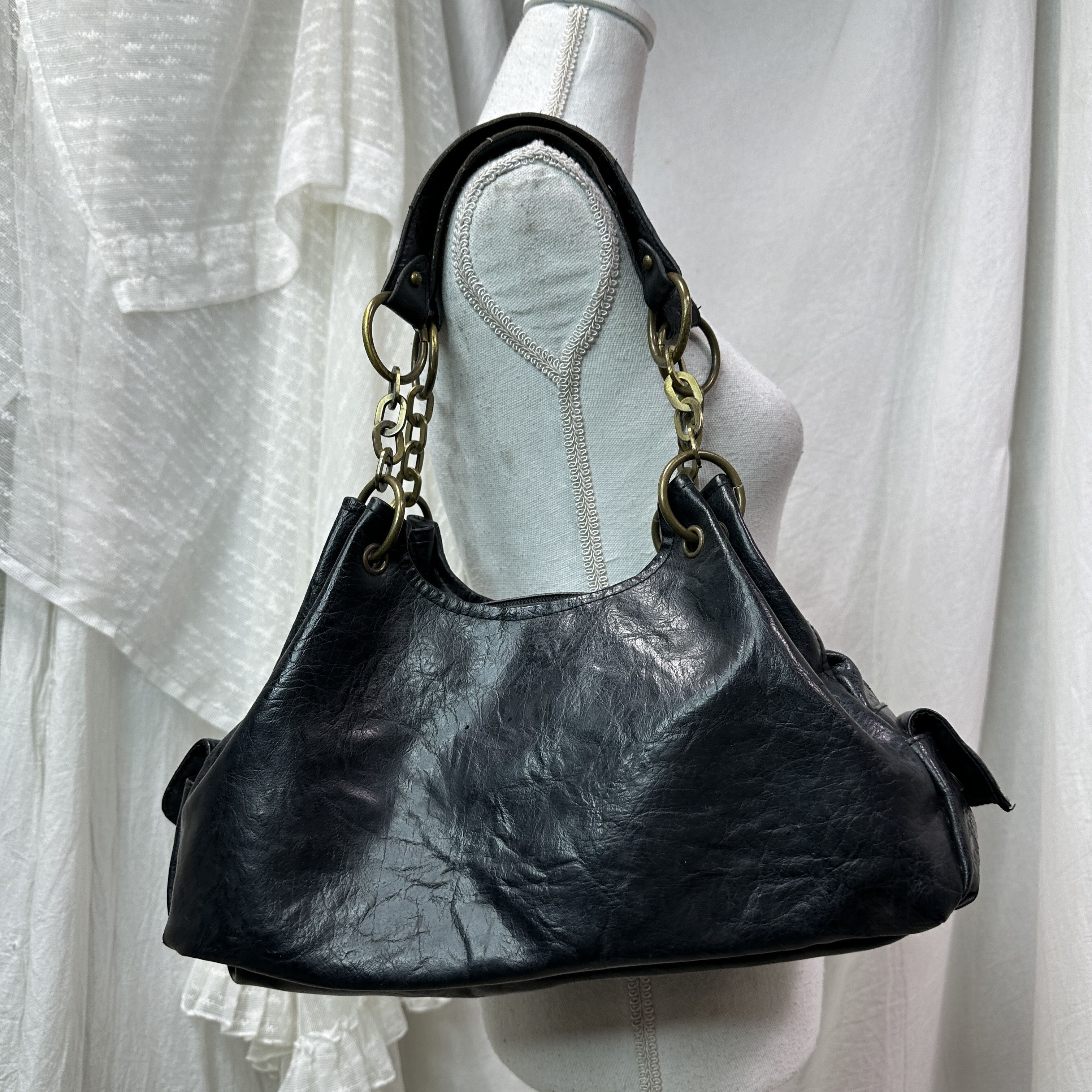 Vintage Vintage Avant Garde Grunge Shoulder Bag Y2K Size ONE SIZE - 2 Thumbnail