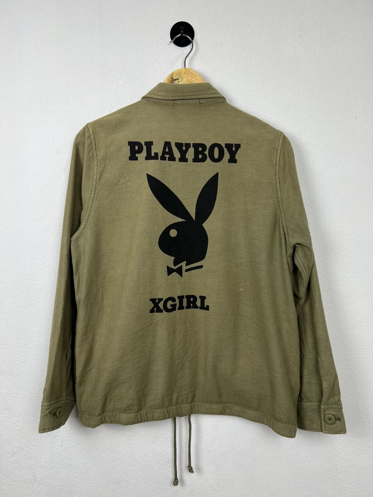X-Girl X-girl x Playboy Big Logo Military Jacket Size M / US 6-8 / IT 42-44 - 7 Thumbnail