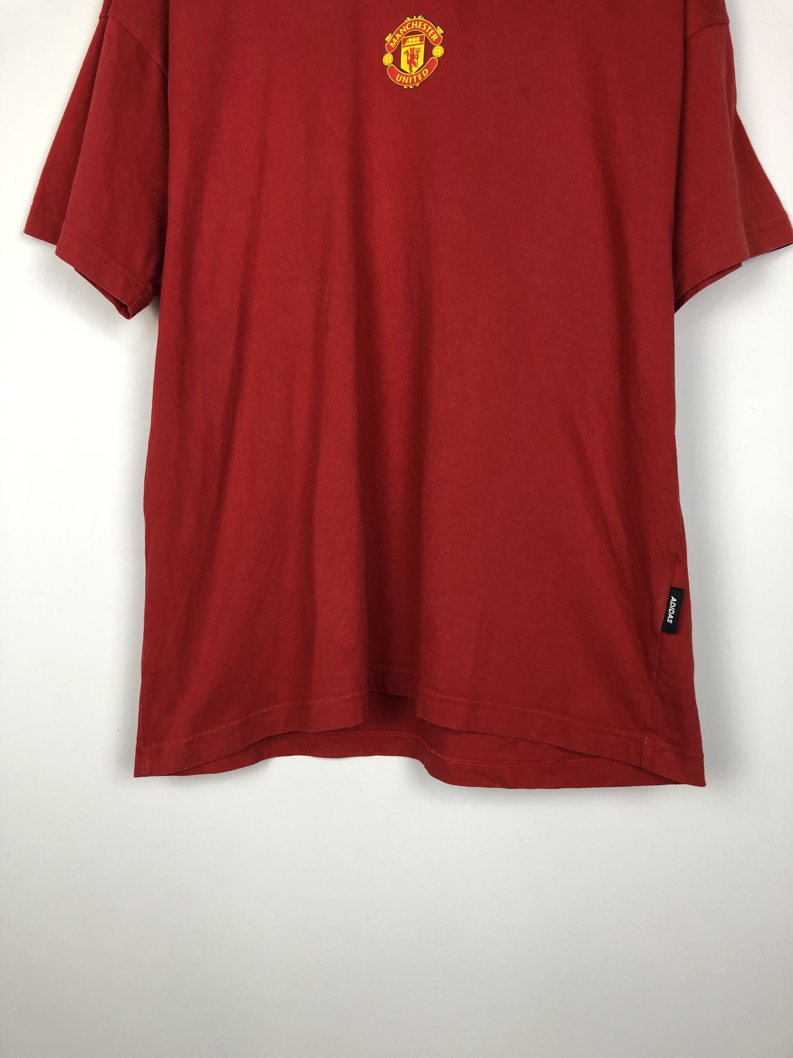 Adidas Adidas x Manchester United T-Shirt Red size L Size US L / EU 52-54 / 3 - 4 Thumbnail