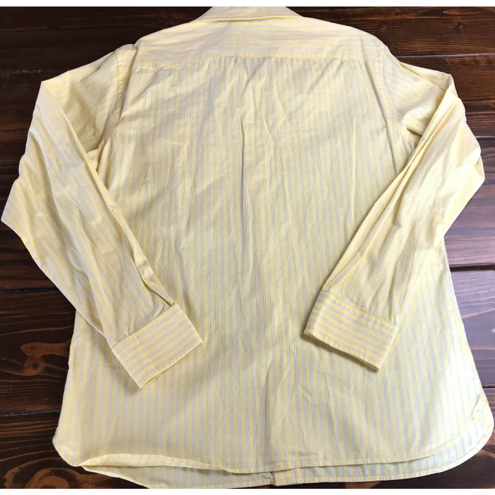 Vintage Urban Pipeline Shirt, Men's Large, Striped, Button Up, White Yellow, NWT Size US L / EU 52-54 / 3 - 2 Thumbnail