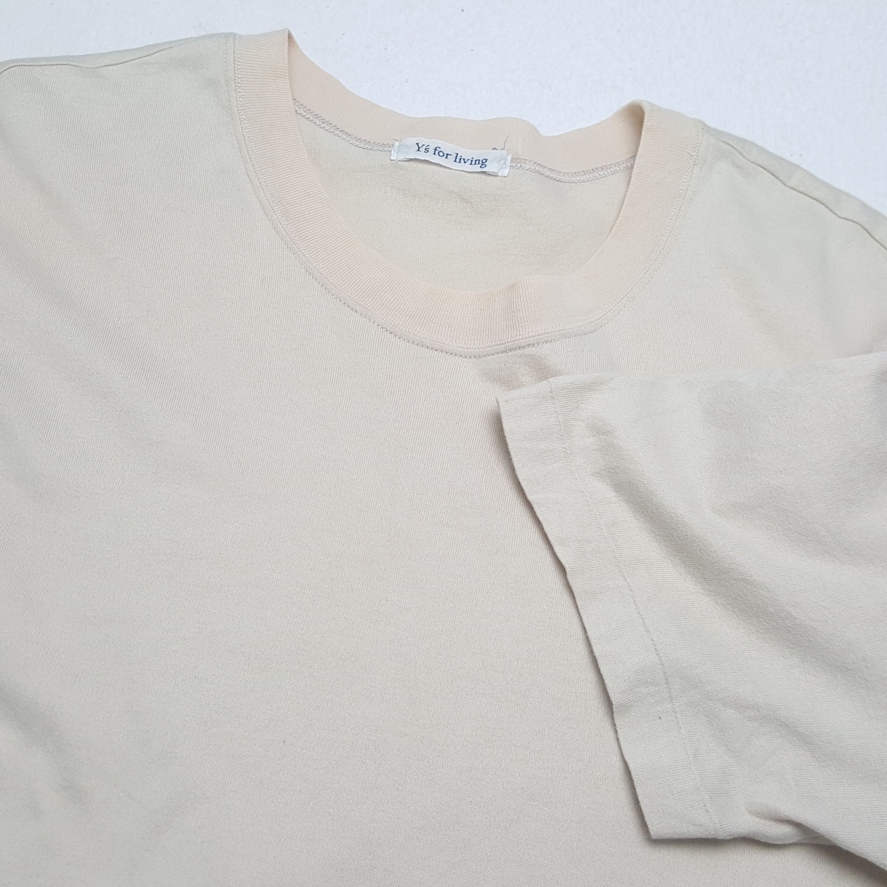 Vintage × Y's × Yohji Yamamoto Y'S FOR LIVING by YOHJI YAMAMOTO Designer Tshirt Size US L / EU 52-54 / 3 - 7 Thumbnail