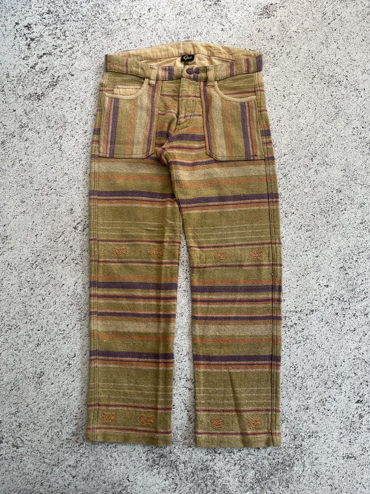 Kapital style Amina Art Relaxed pant / visvim