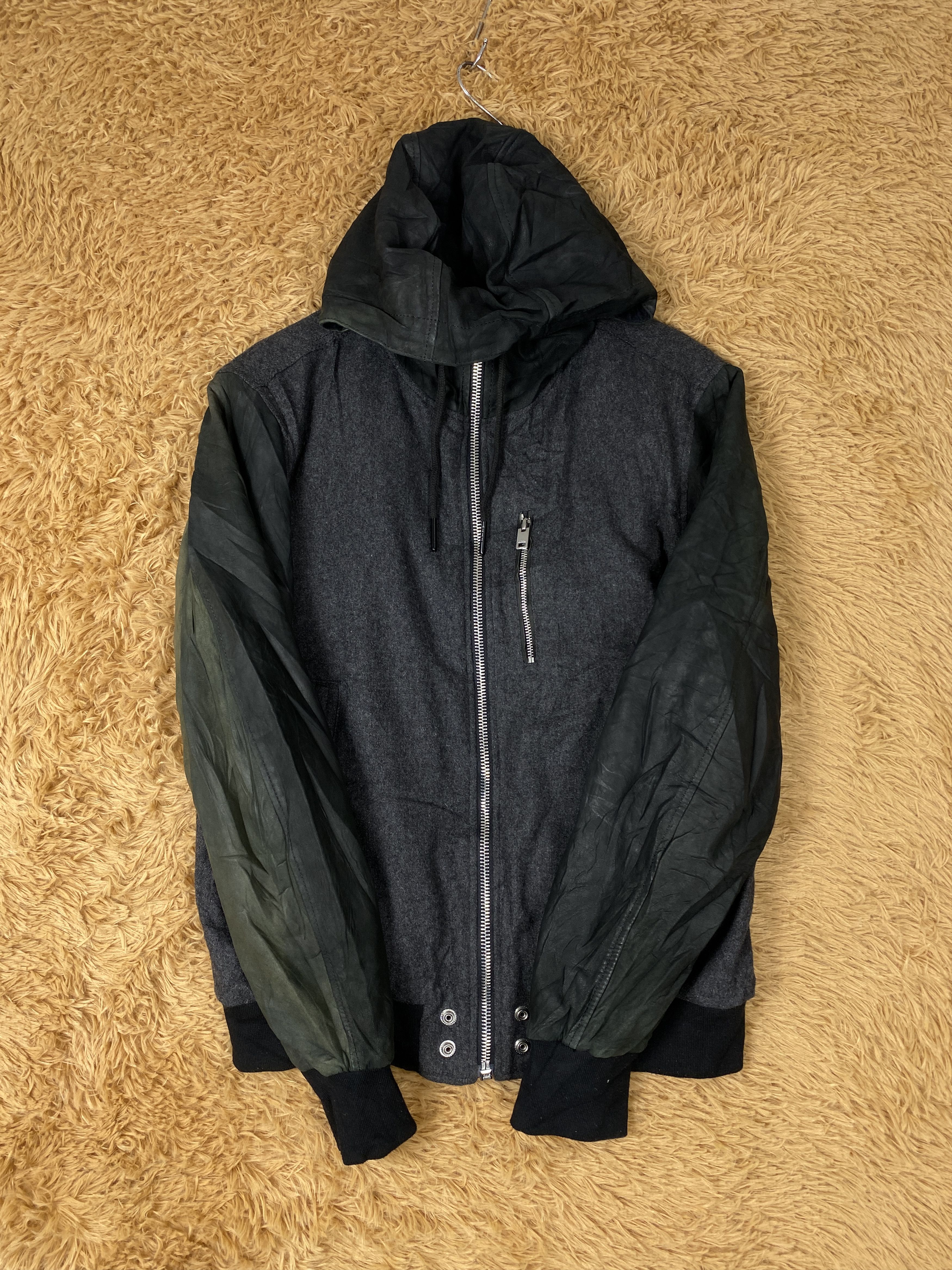Diesel Vintage Diesel Hoodie Wool Jacket J1971 Size US S / EU 44-46 / 1 - 5 Thumbnail