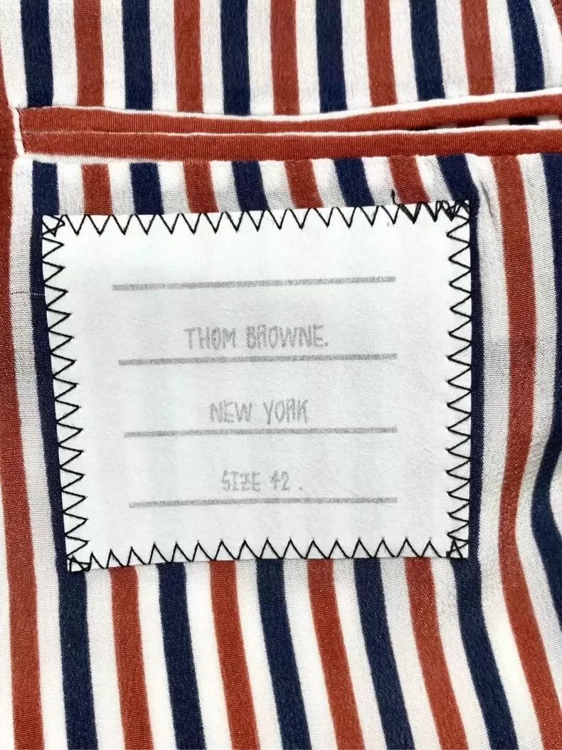 Thom Browne Thom Browne A striped suit jacket Size 42S - 5 Thumbnail