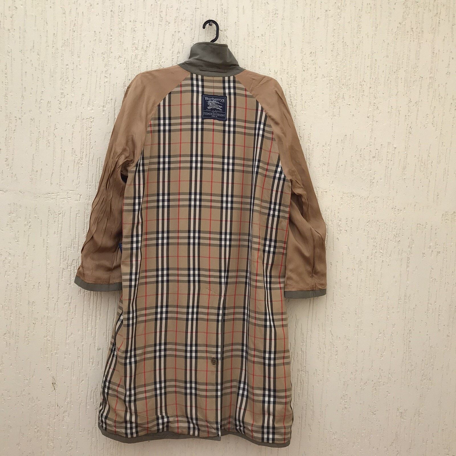 Burberry vintage Burberry Trench Coat Nova Check made in england Size US XL / EU 56 / 4 - 9 Thumbnail