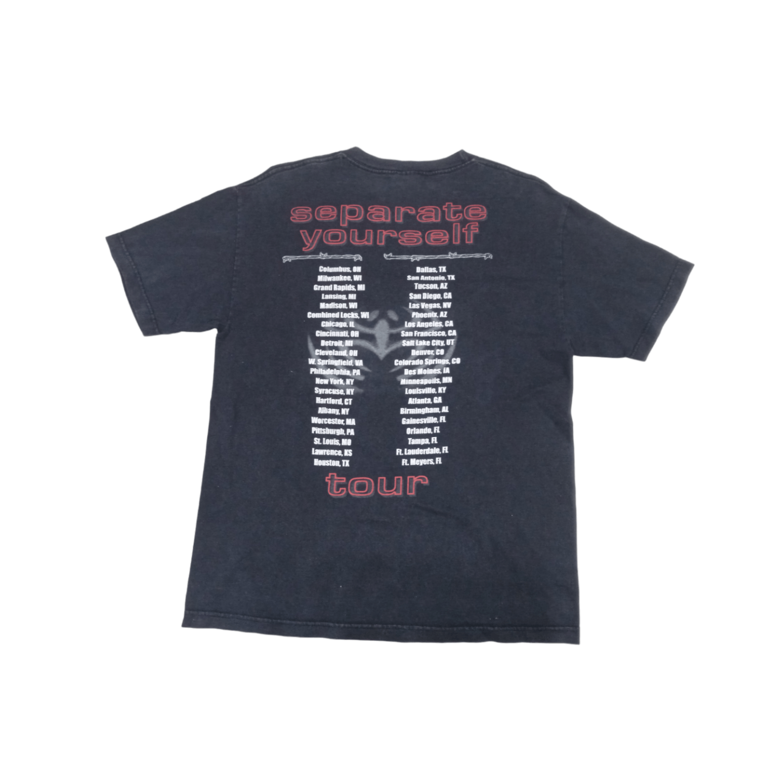 Vintage Vintage 00s Nonpoint Separate Yourself Tour T Shirt Rock Size US L / EU 52-54 / 3 - 2 Thumbnail