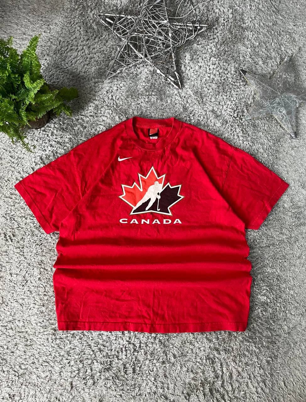 Nike × Vintage T-Shirt Nike Vintage 90s Streetwear Vintage Big Logo 00s Size US XL / EU 56 / 4 - 1 Thumbnail